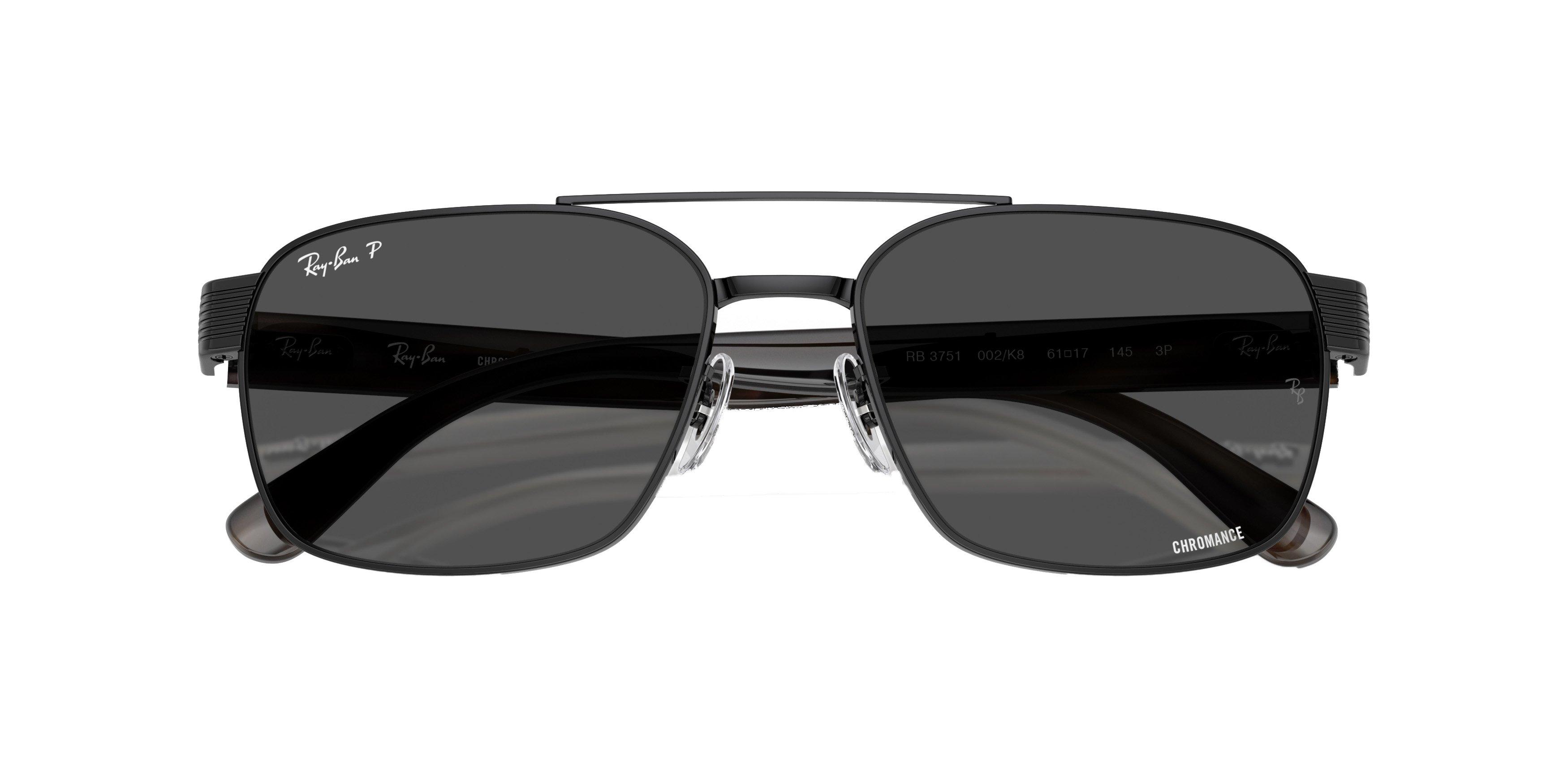 Ray-Ban RB3751CH Sunglasses - BLACK/GREY Thumbnail View 6