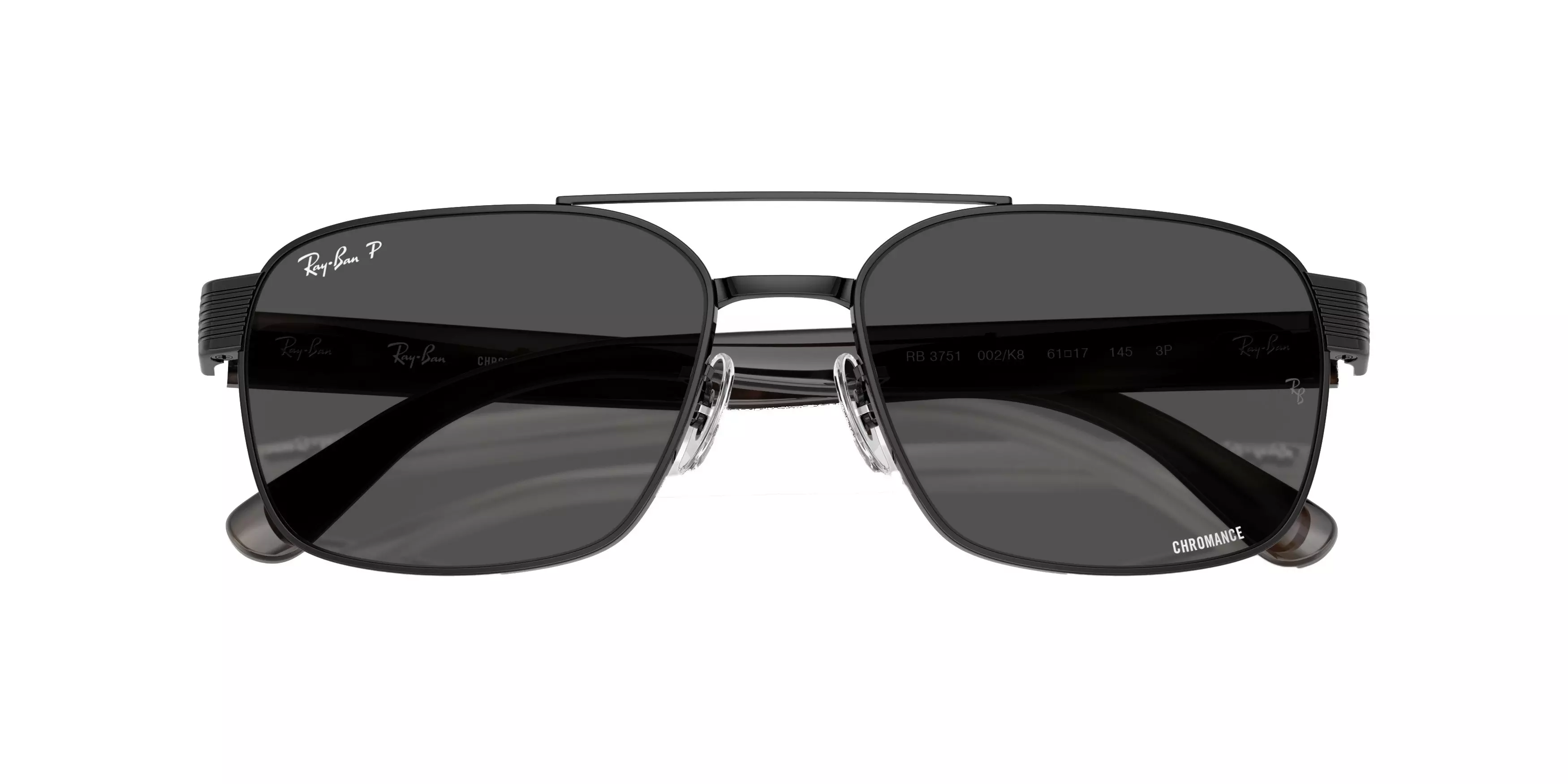 Ray-Ban RB3751CH Sunglasses - BLACK/GREY