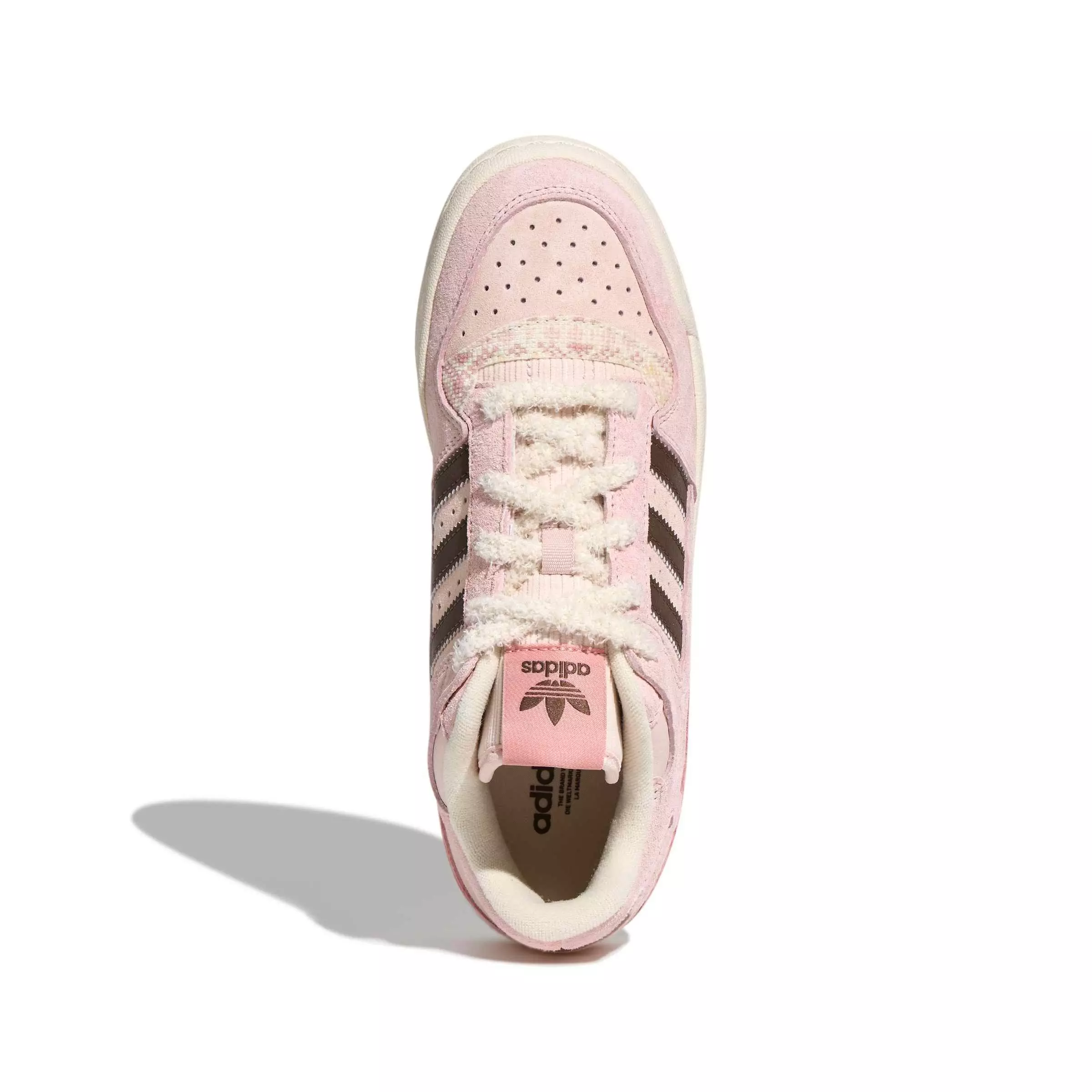 adidas Forum Low "Sandy Pink/Earth Strata/Wonder White" Men's Shoe - PINK/EARTH/WHITE