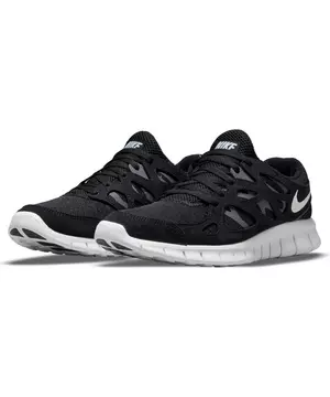 Free Run "Black/White/Dark Grey" Men's Running Shoe