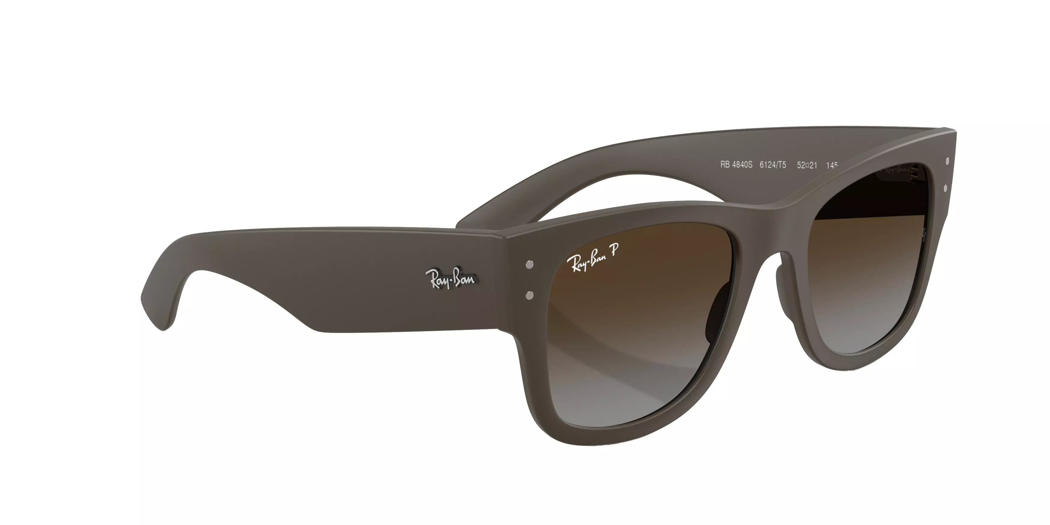 Ray-Ban RB4840S Sunglasses - BROWN