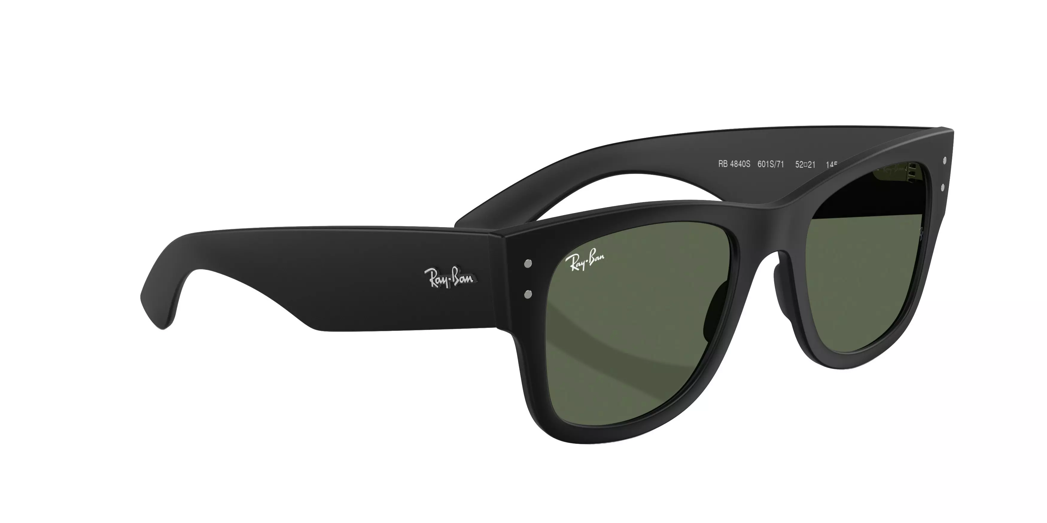 Ray-Ban RB4840S Sunglasses - BLACK/GREEN