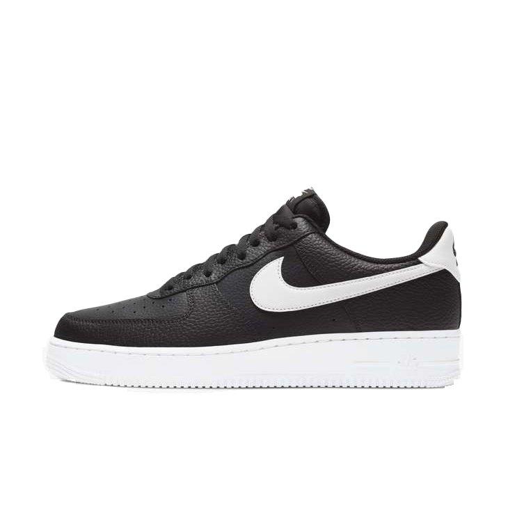 Nike Air Force 1 07 "Black/White" Men's Shoe - BLACK Thumbnail View 2