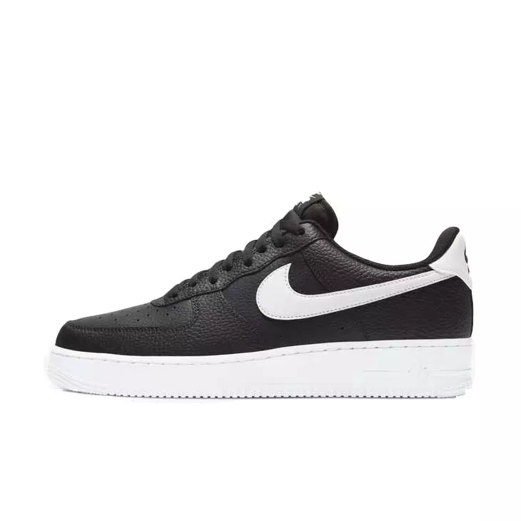 Nike Air Force 1 07 "Black/White" Men's Shoe - BLACK