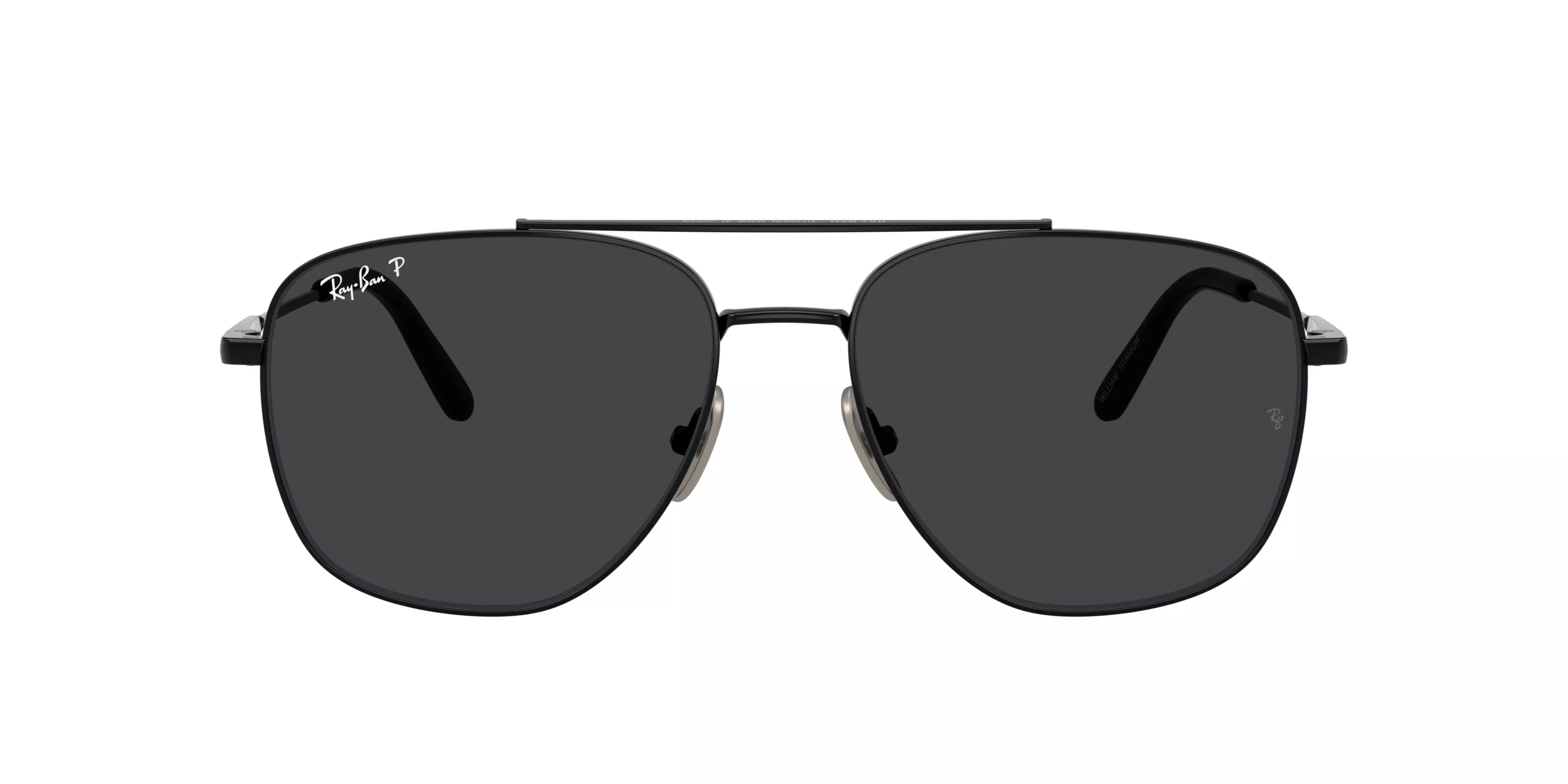 Ray-Ban William Titanium Sunglasses - BLACK