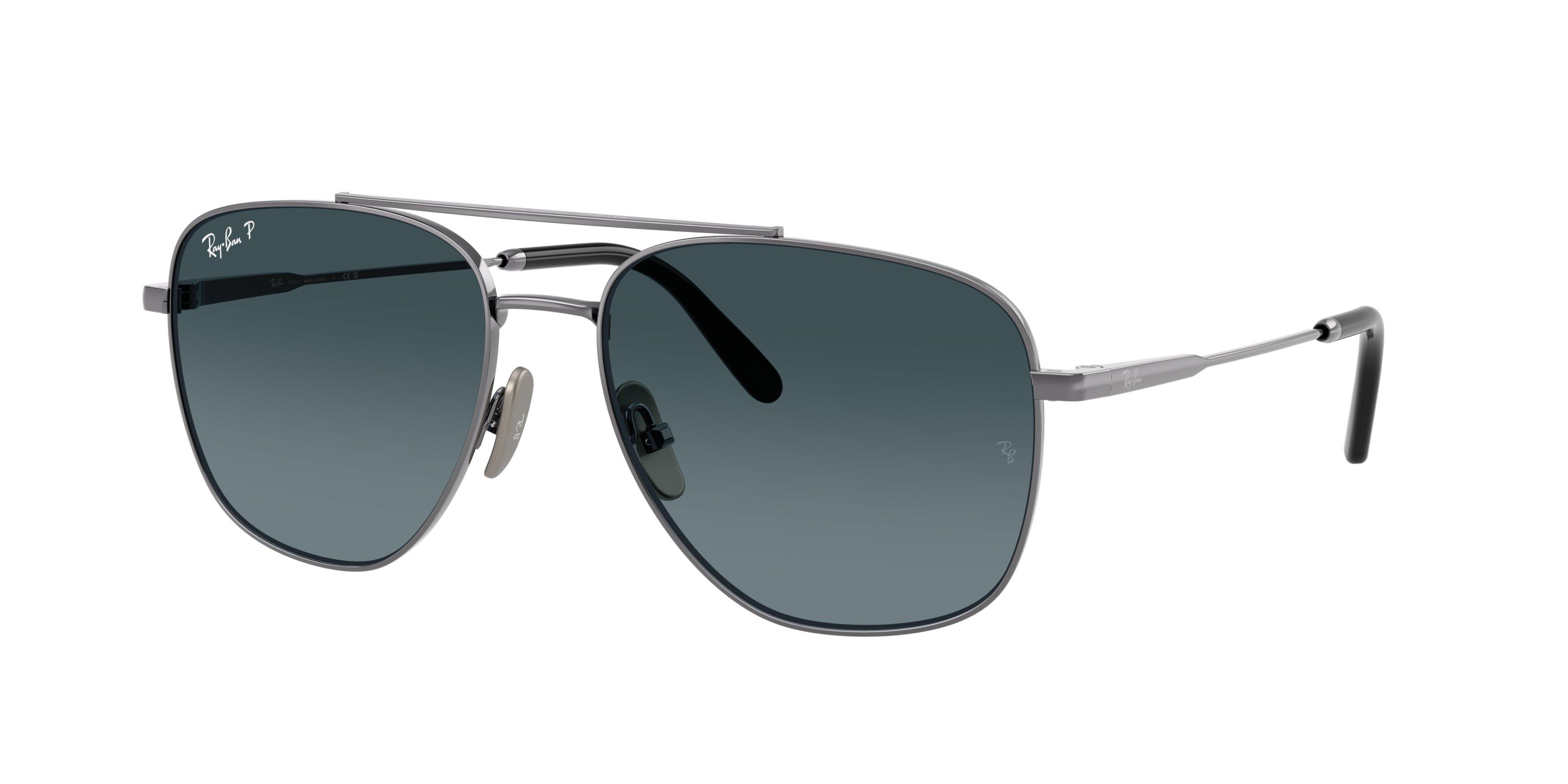 Ray-Ban William Titanium Sunglasses - GREY Thumbnail View 1