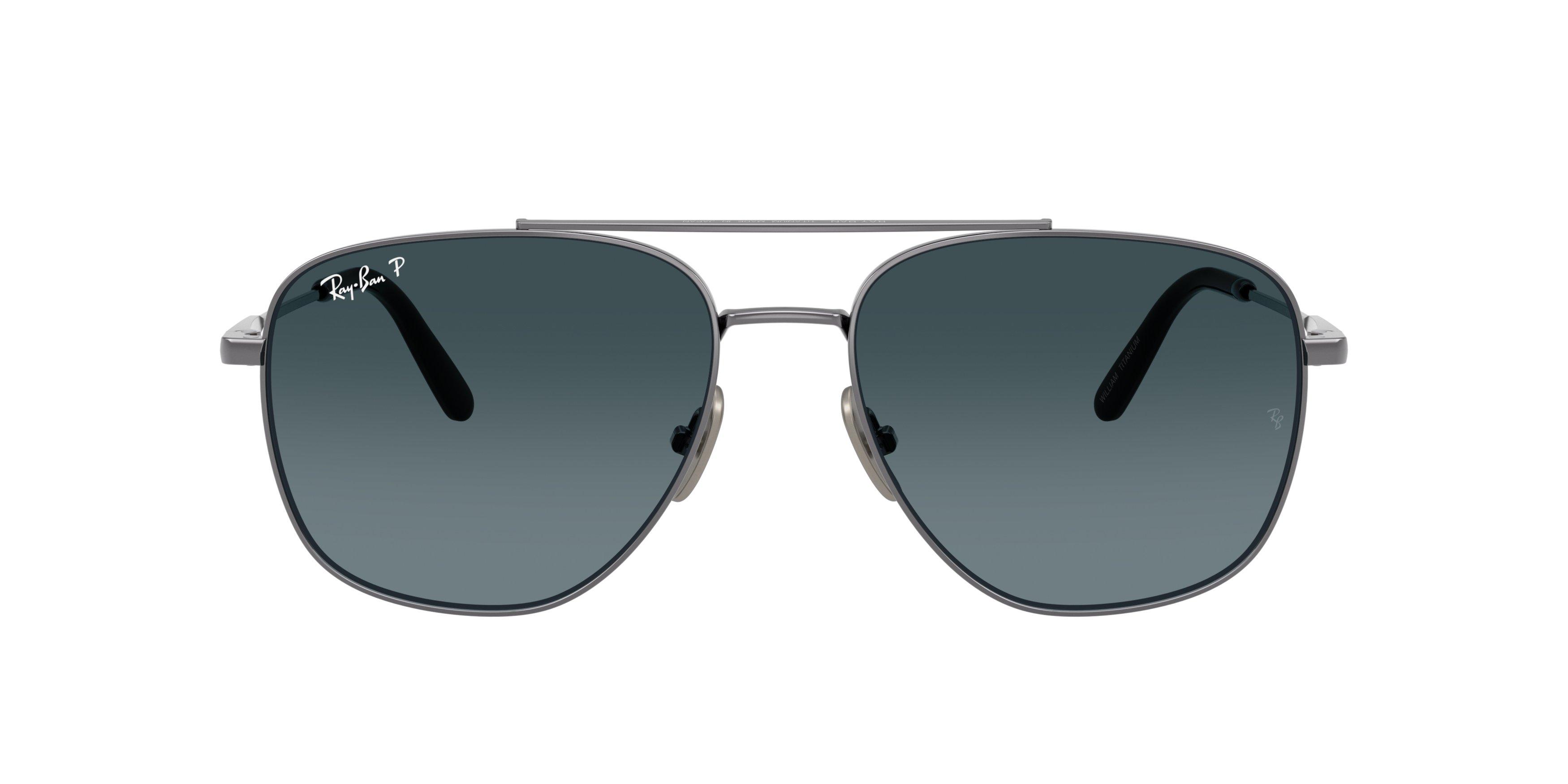 Ray-Ban William Titanium Sunglasses - GREY Thumbnail View 2
