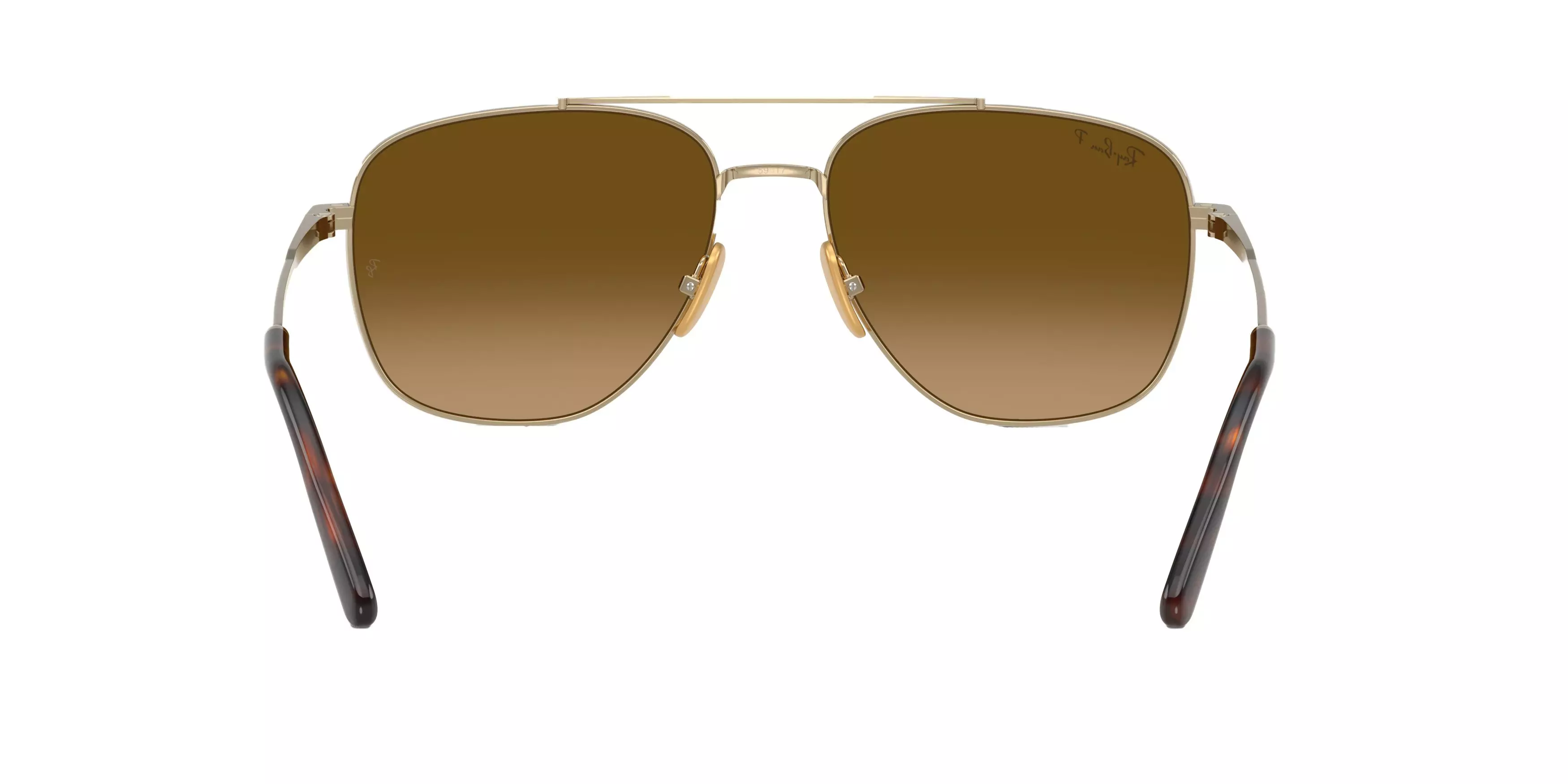 Ray-Ban William Titanium Sunglasses - GREEN/BROWN