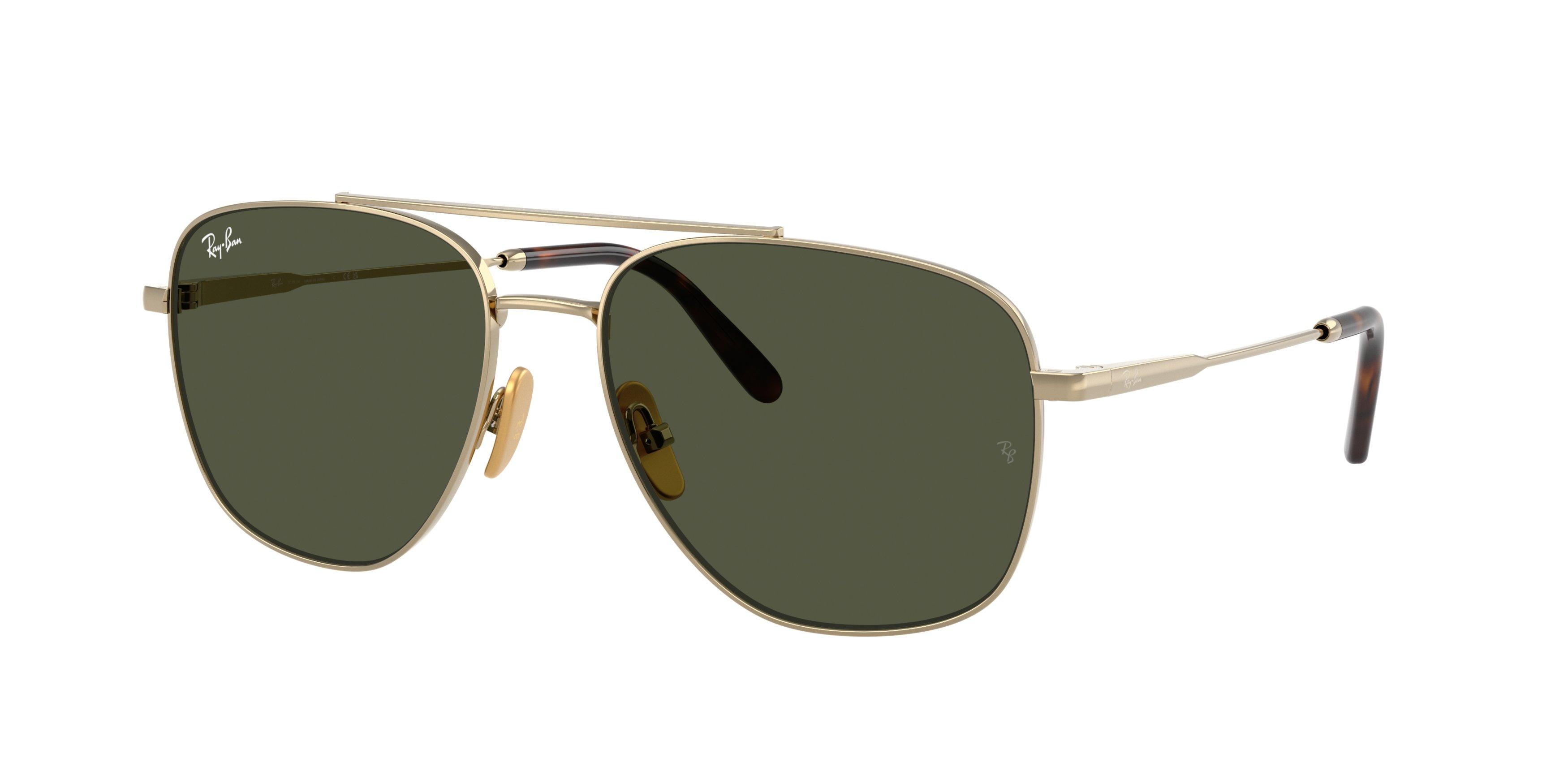 Ray-Ban William Titanium Sunglasses - GREEN Thumbnail View 1