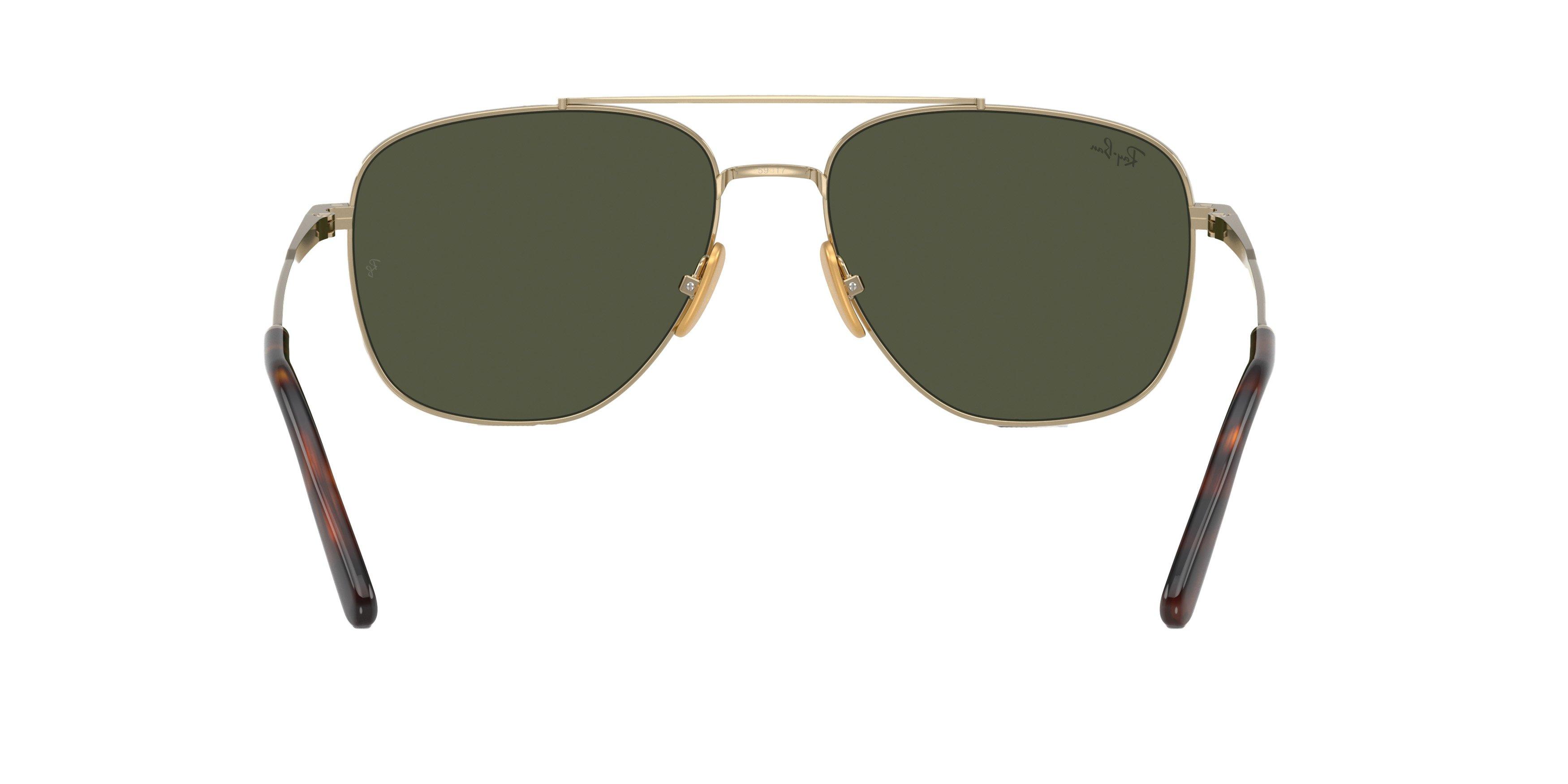 Ray-Ban William Titanium Sunglasses - GREEN Thumbnail View 3