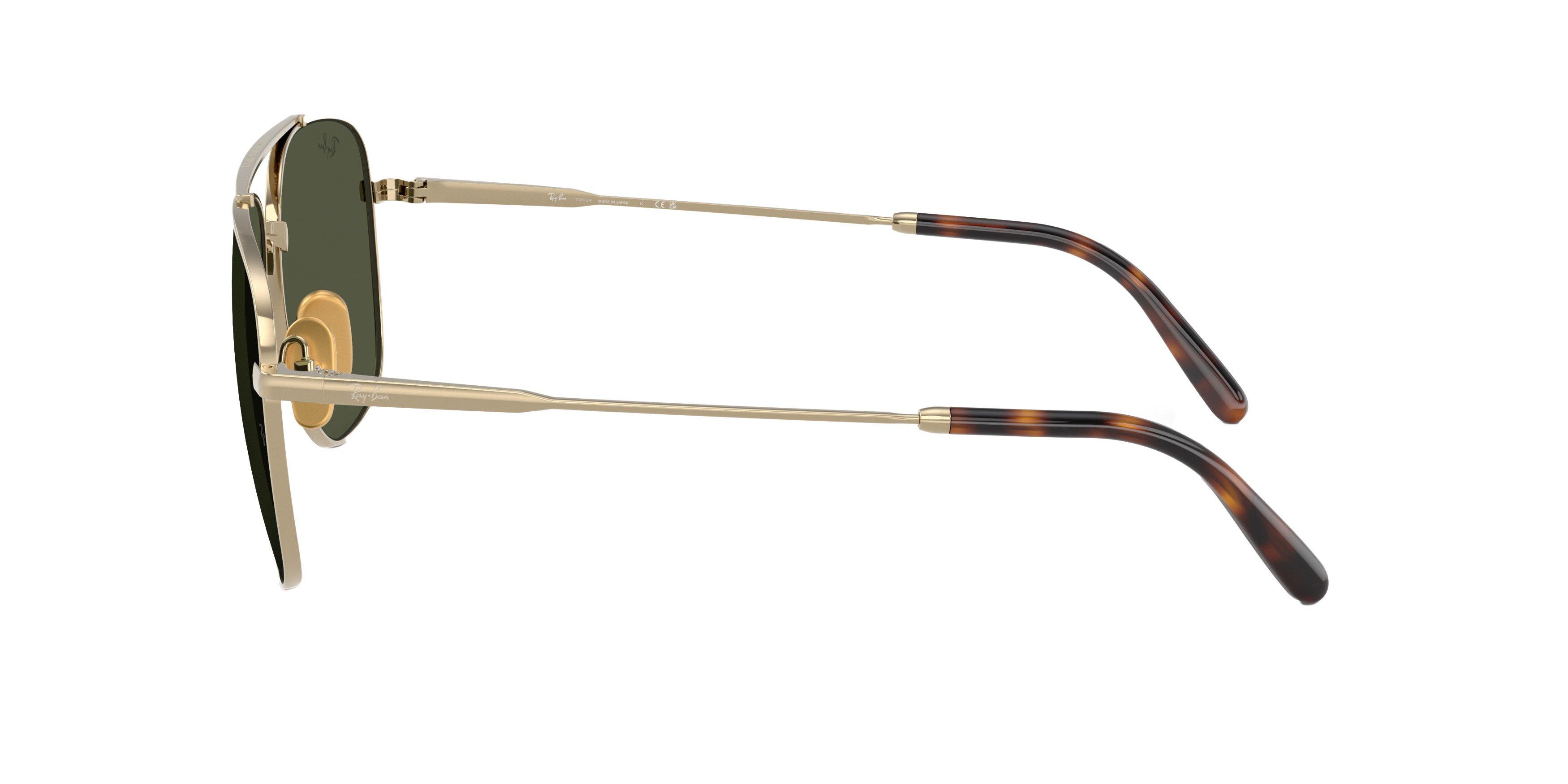 Ray-Ban William Titanium Sunglasses - GREEN Thumbnail View 4