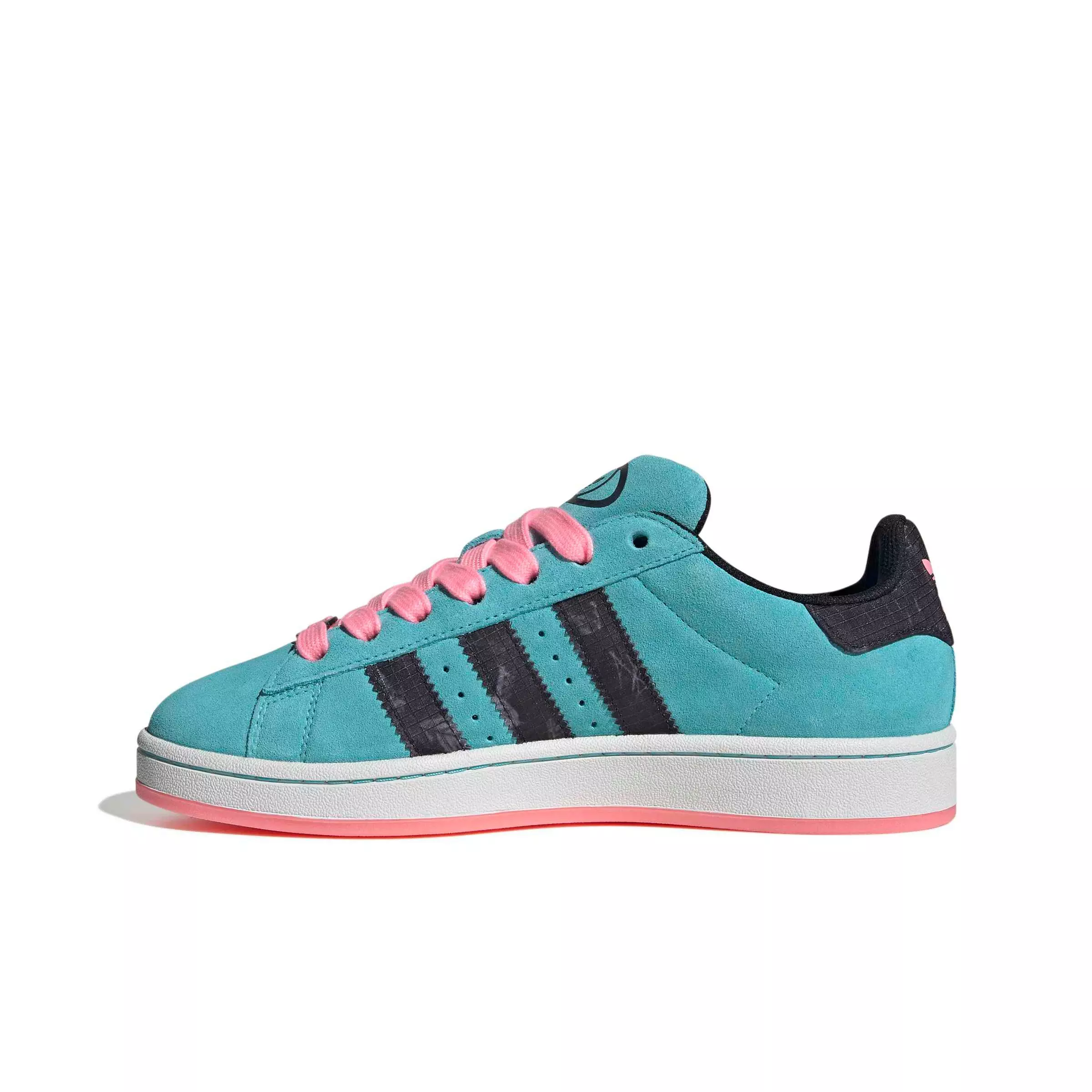 adidas Originals Campus 00s "Pulse Aqua/Core Black/Beam Pink" Men's Shoe - AQUA/BLACK/PINK