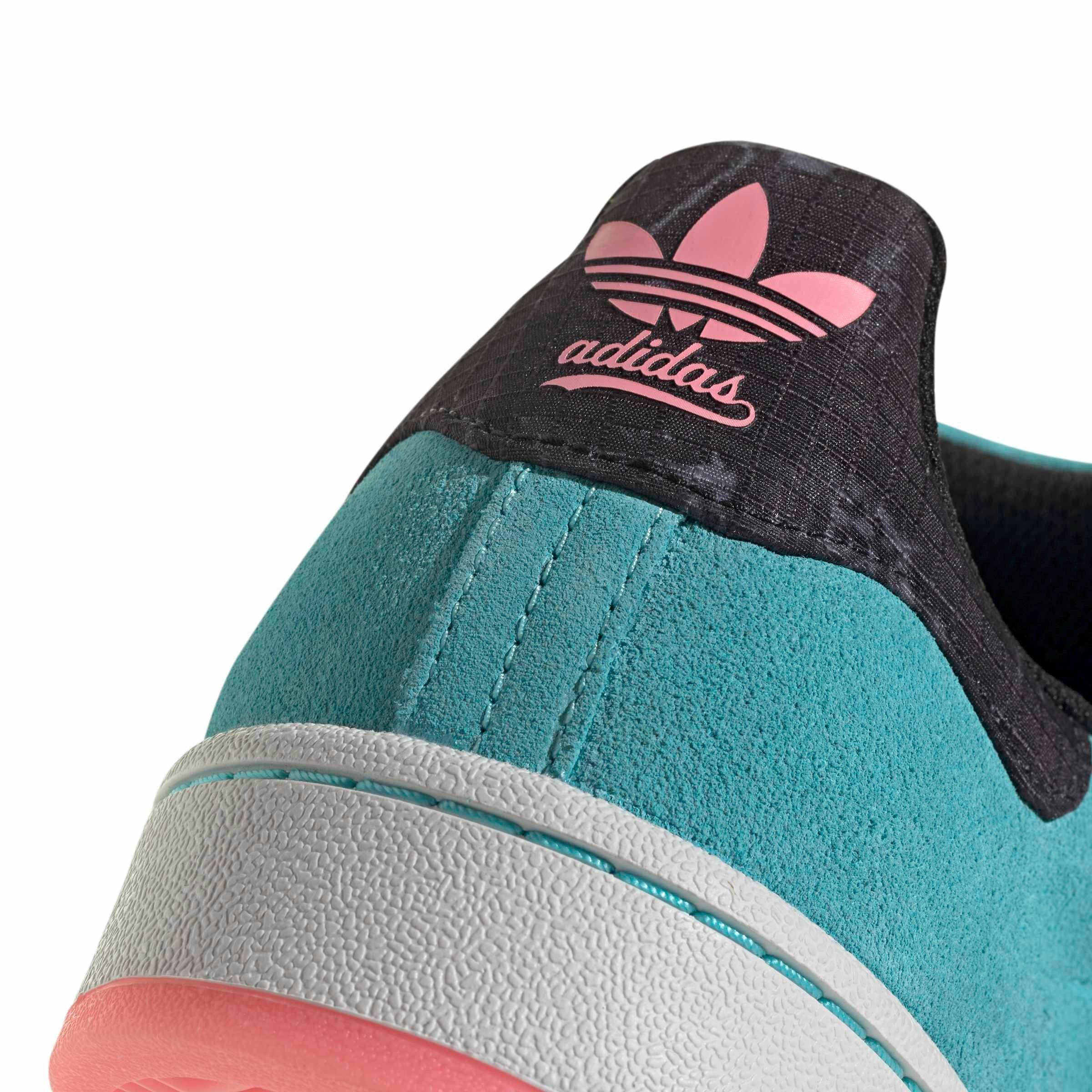 adidas Originals Campus 00s "Pulse Aqua/Core Black/Beam Pink" Men's Shoe - AQUA/BLACK/PINK Thumbnail View 8