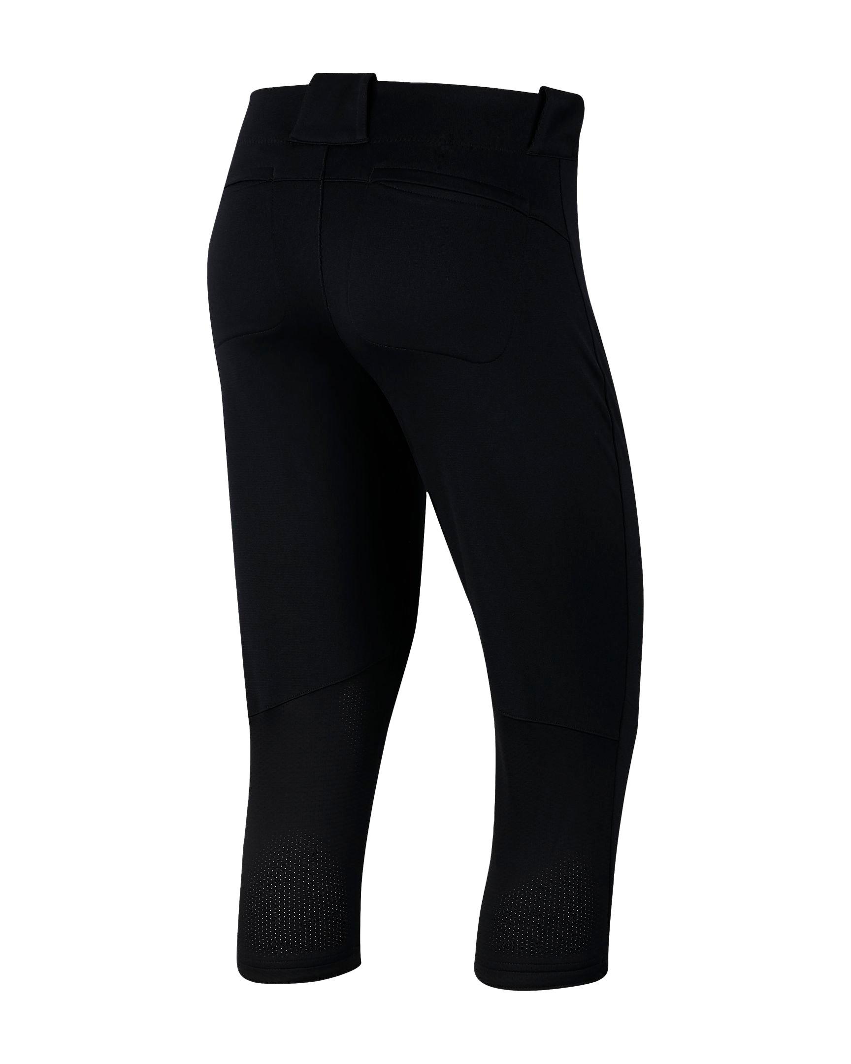 Nike Women's Vapor Select Softball Pants - BLACK Thumbnail View 2