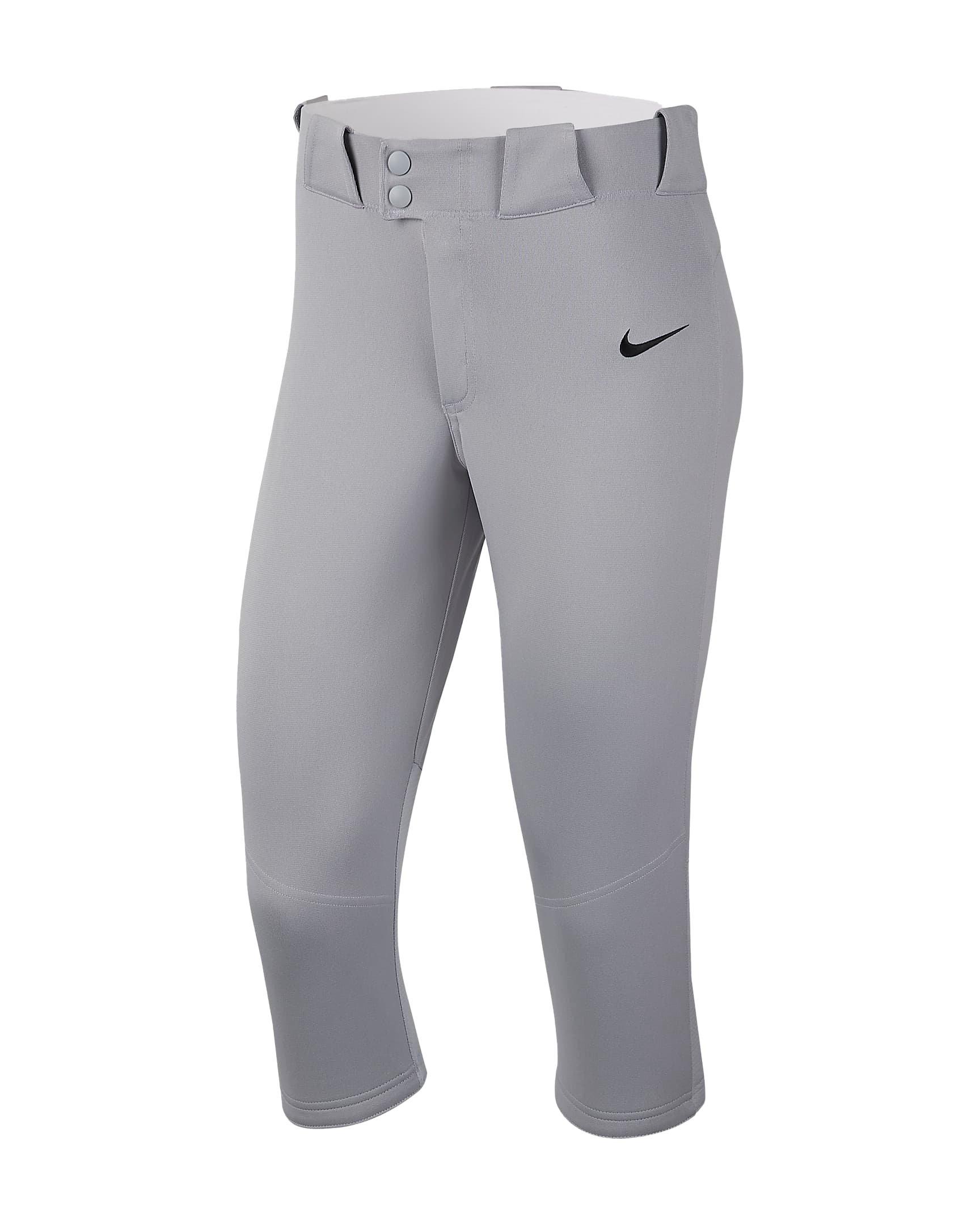 Nike Women's Vapor Select Softball Pants - GREY Thumbnail View 1