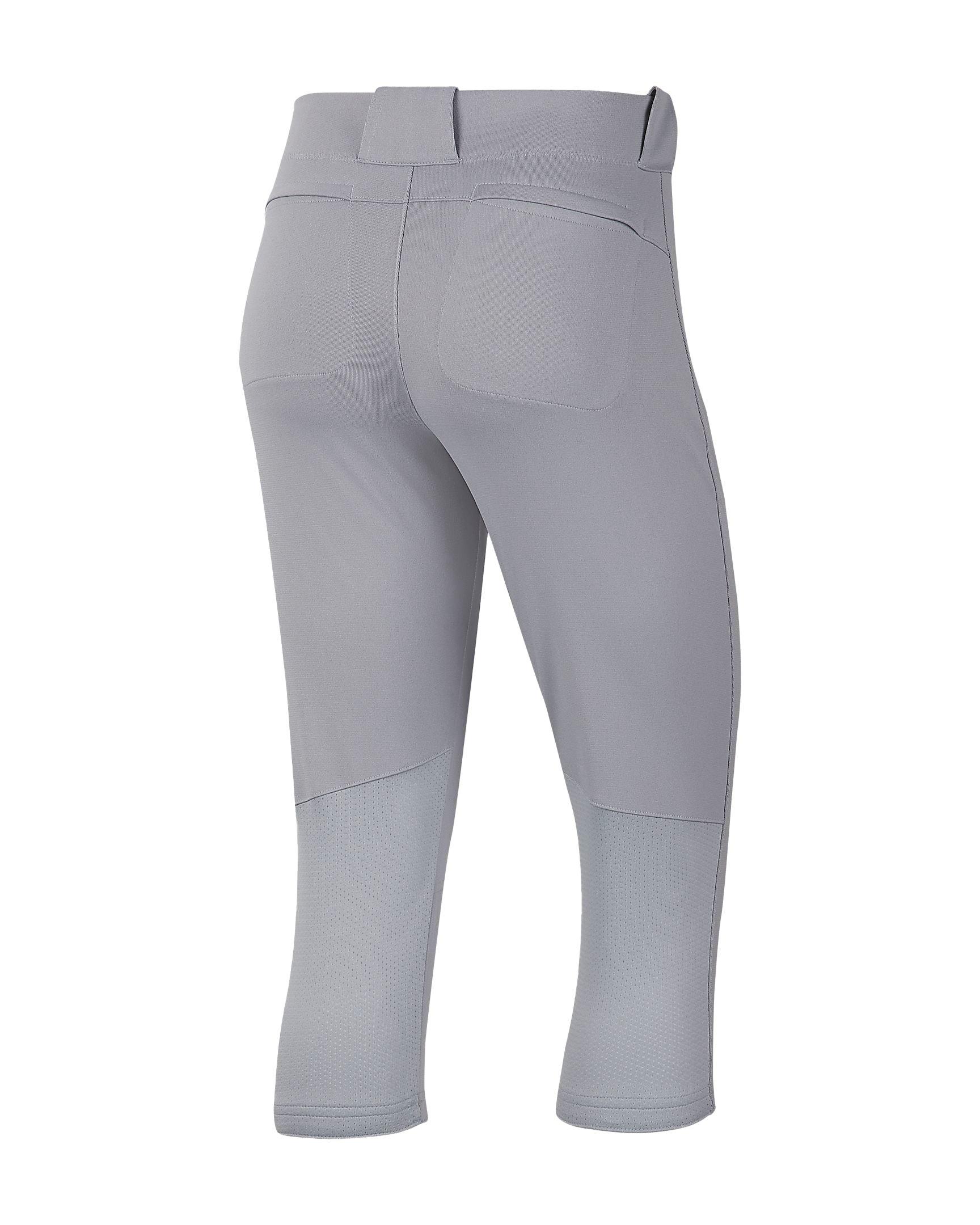 Nike Women's Vapor Select Softball Pants - GREY Thumbnail View 2