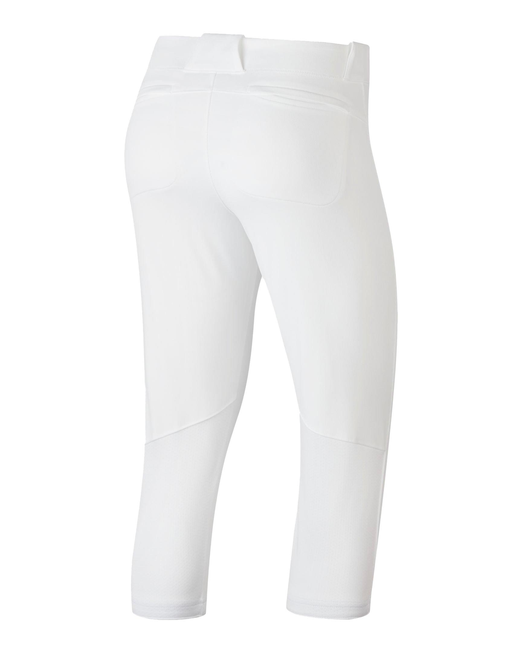 Nike Women's Vapor Select Softball Pants - WHITE Thumbnail View 2