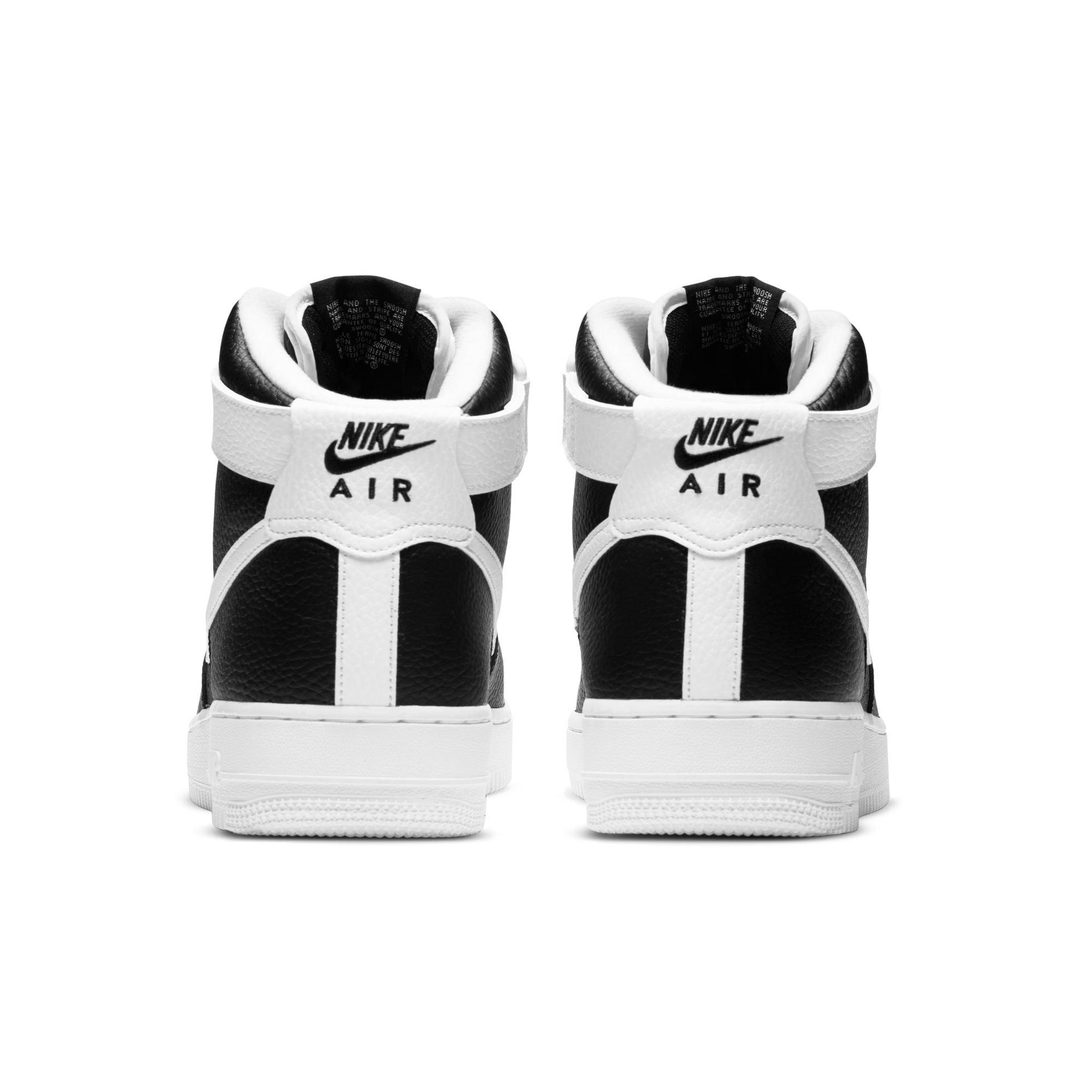 Nike Air Force 1 '07 High "Black/White" Men's Shoe - BLACK Thumbnail View 5