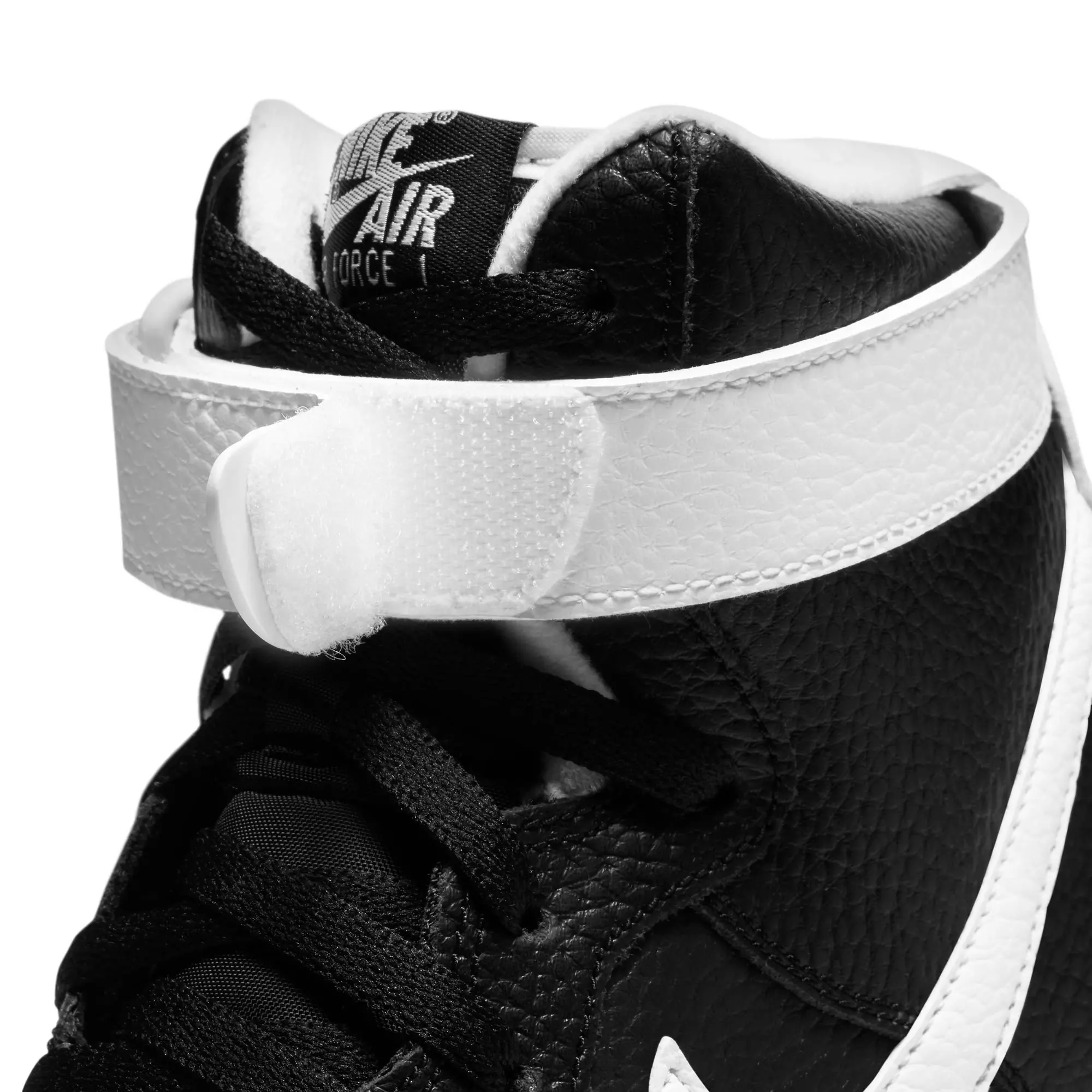 Nike Air Force 1 '07 High "Black/White" Men's Shoe - BLACK