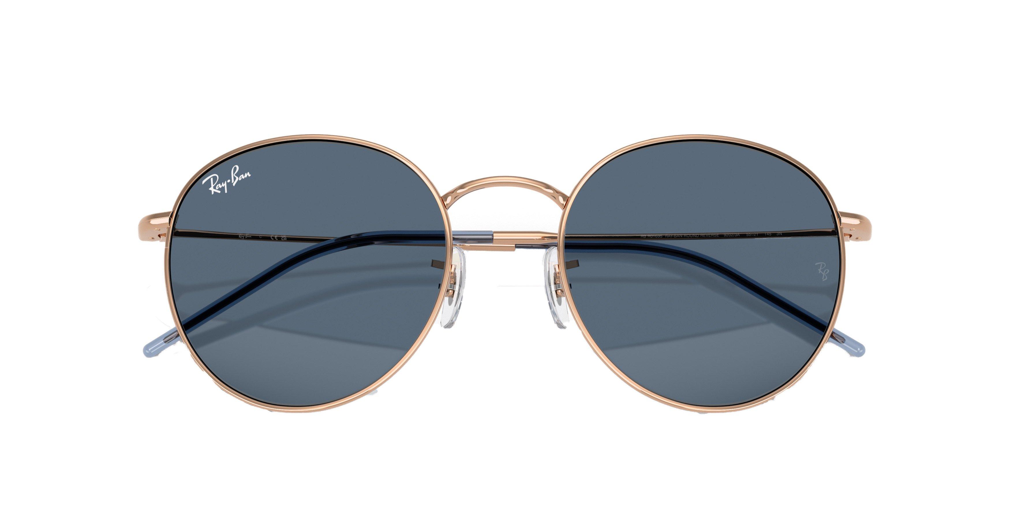 Ray-Ban Round Reverse Sunglasses - PINK Thumbnail View 5