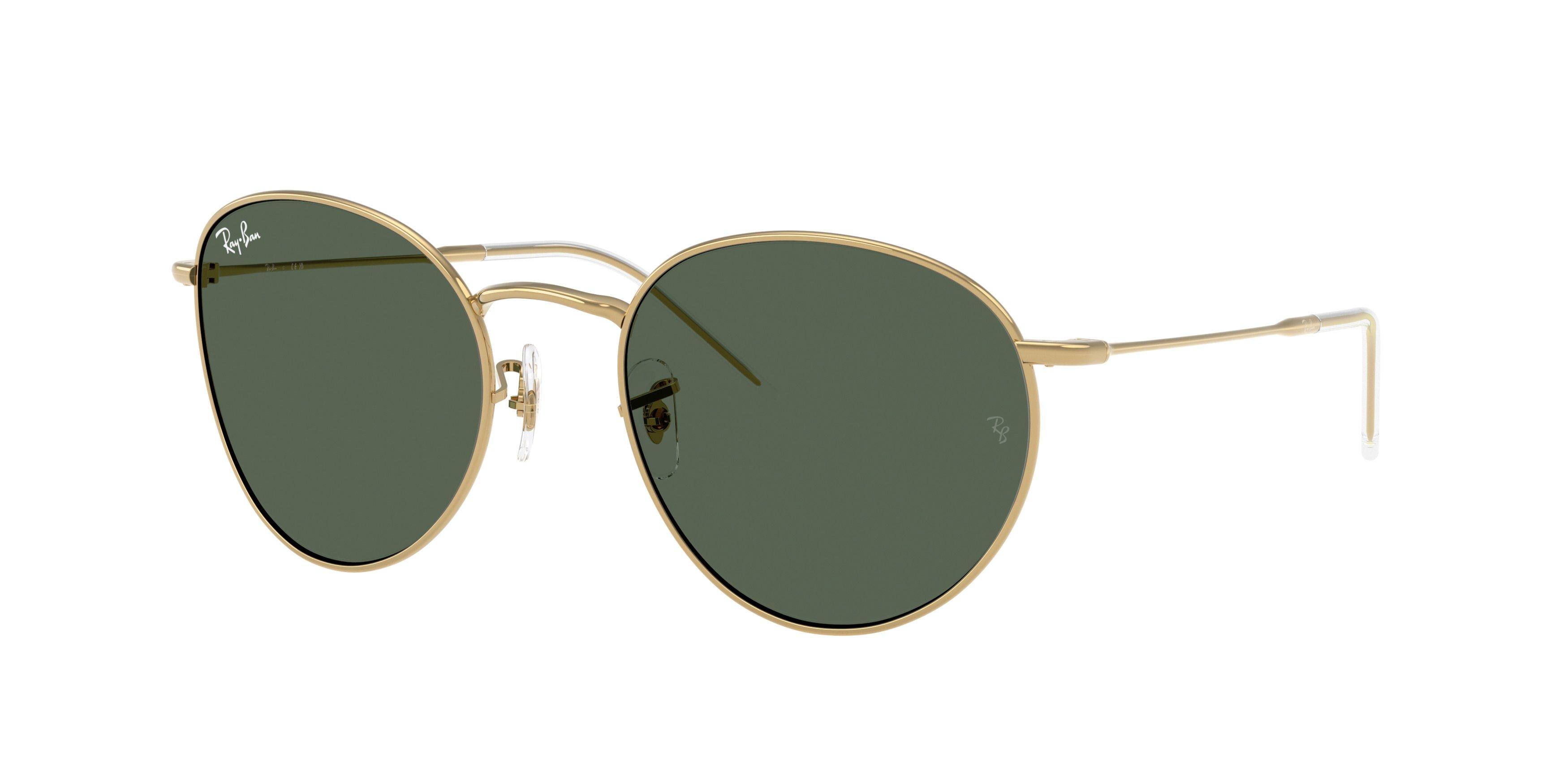 Ray-Ban Round Reverse Sunglasses - GREEN Thumbnail View 1