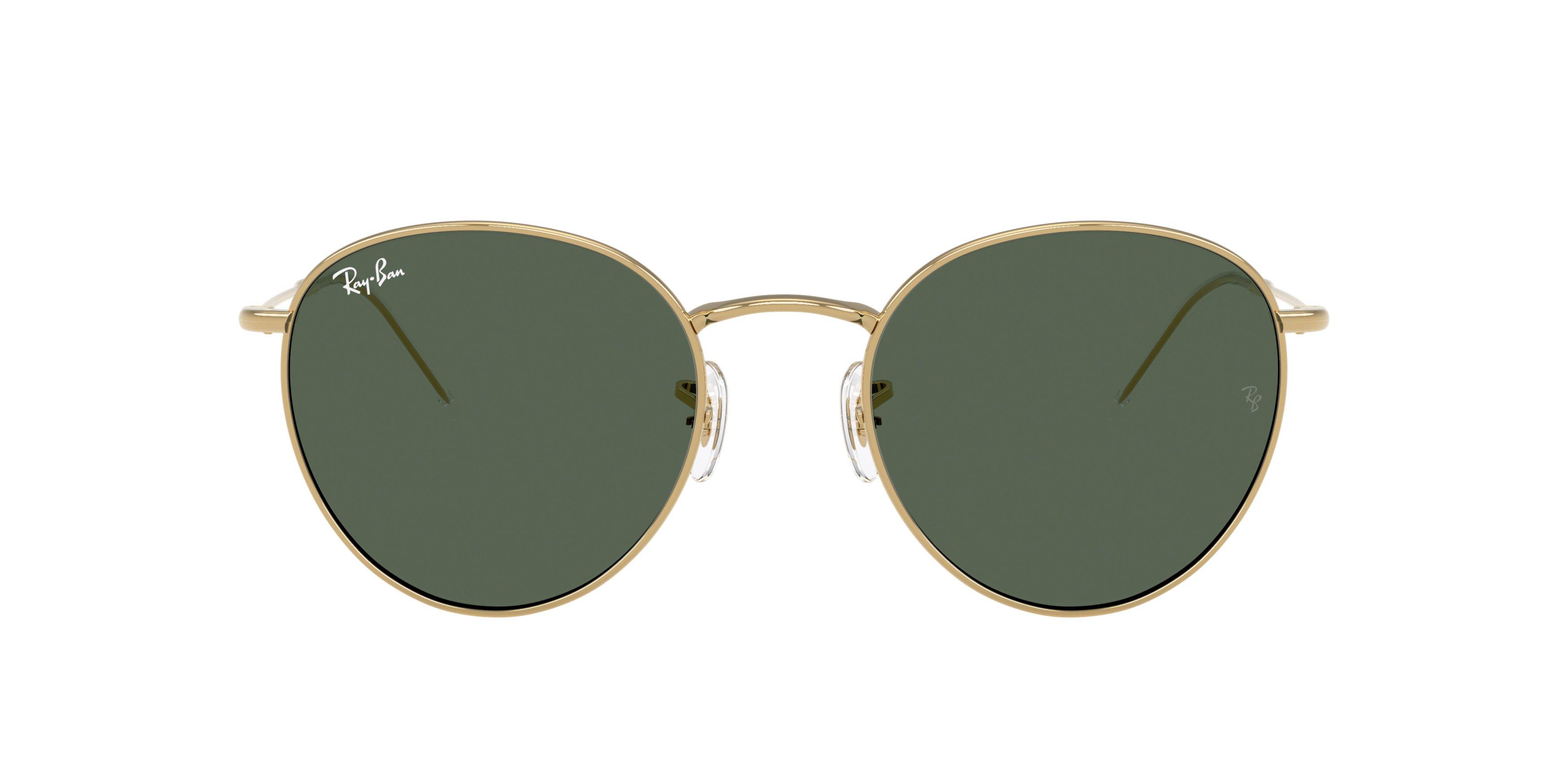 Ray-Ban Round Reverse Sunglasses - GREEN Thumbnail View 2