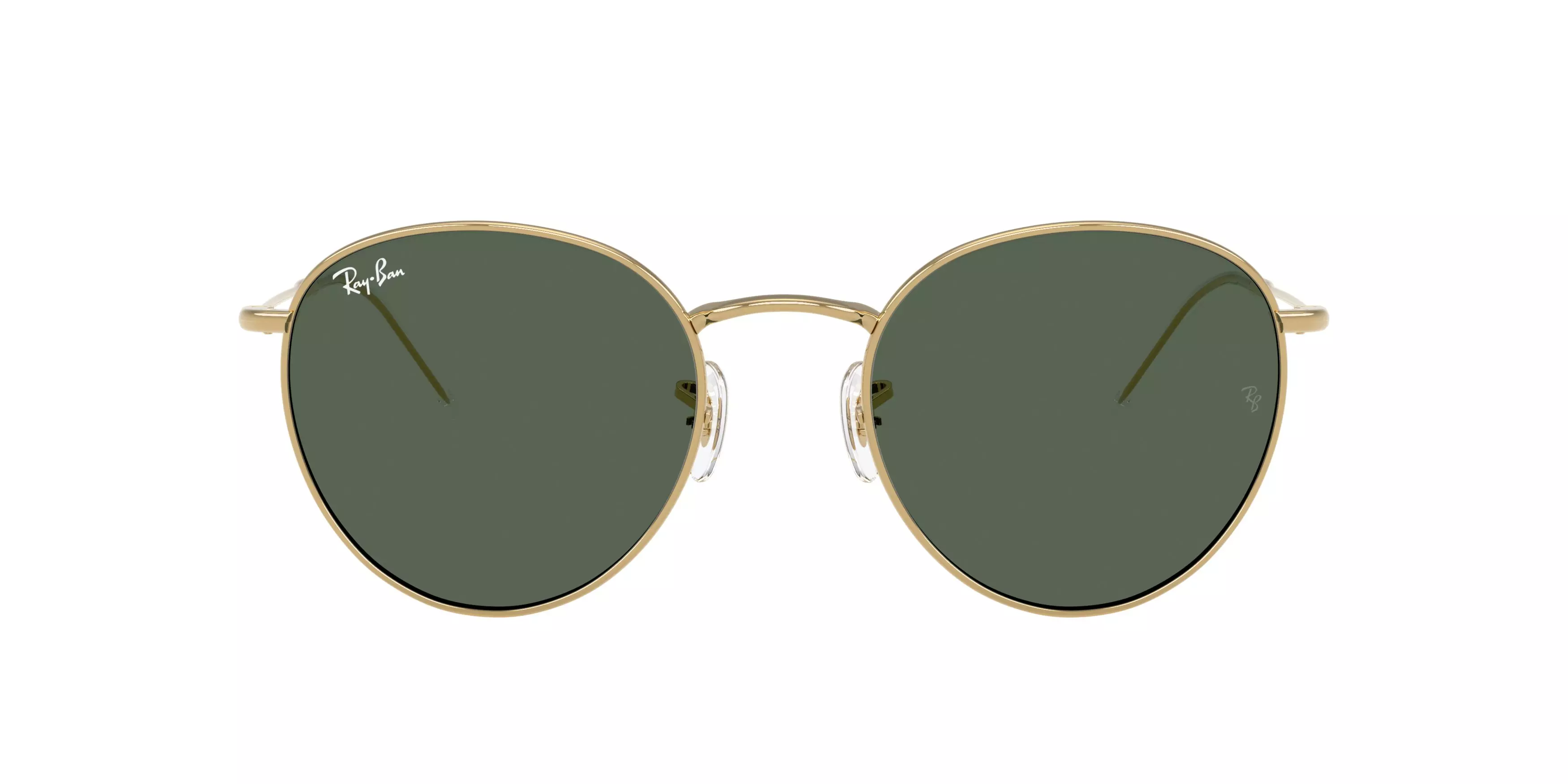 Ray-Ban Round Reverse Sunglasses - GREEN