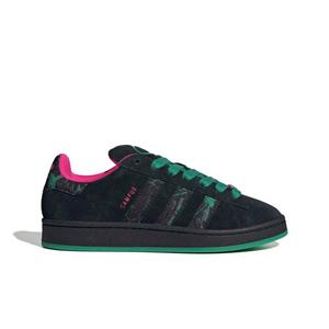 adidas Originals Campus 00s "Core Black/Semi Court Green/Shock Pink" Men's Shoe