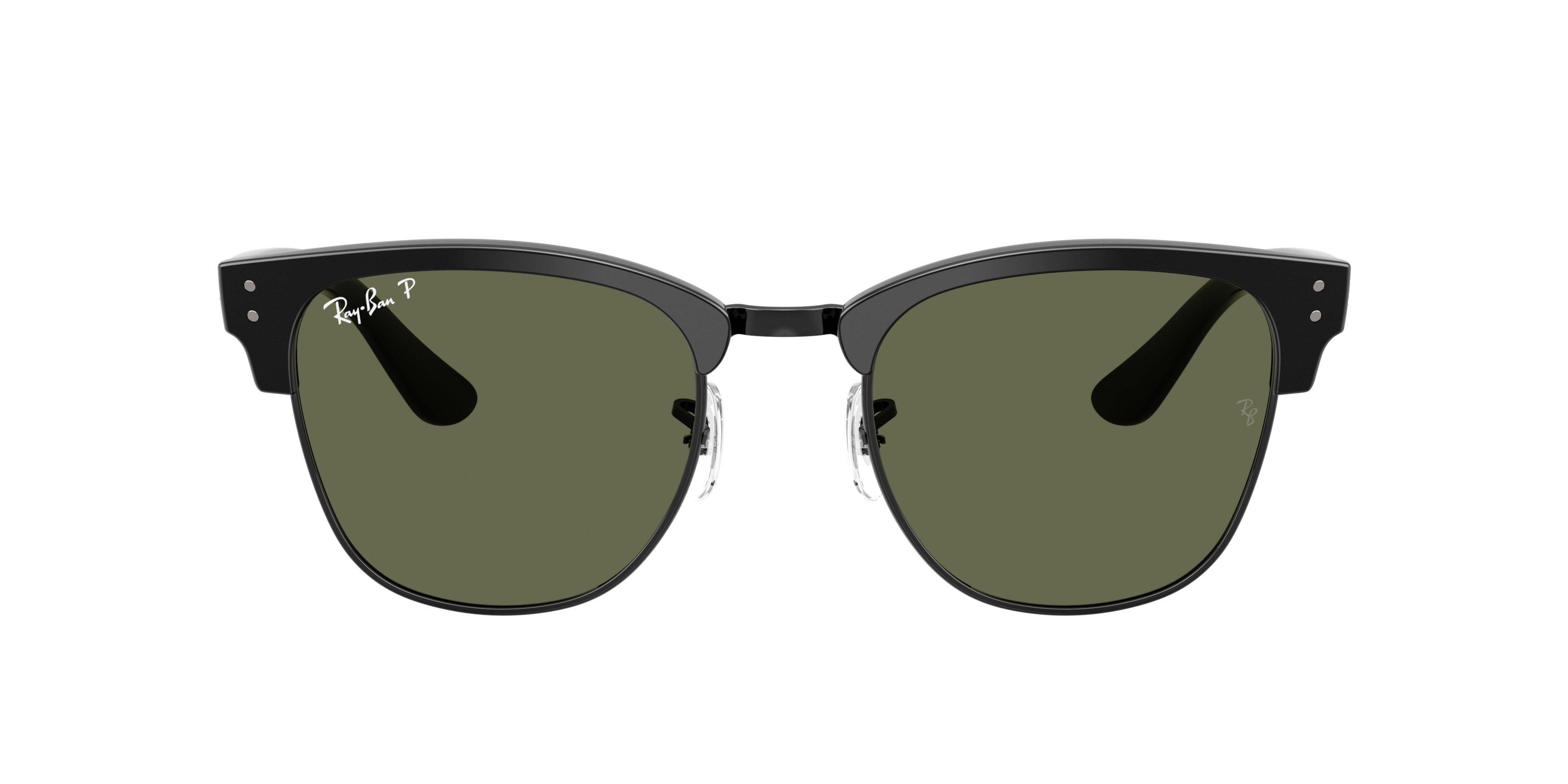 Ray-Ban Clubmaster Reverse Sunglasses - BLACK Thumbnail View 2