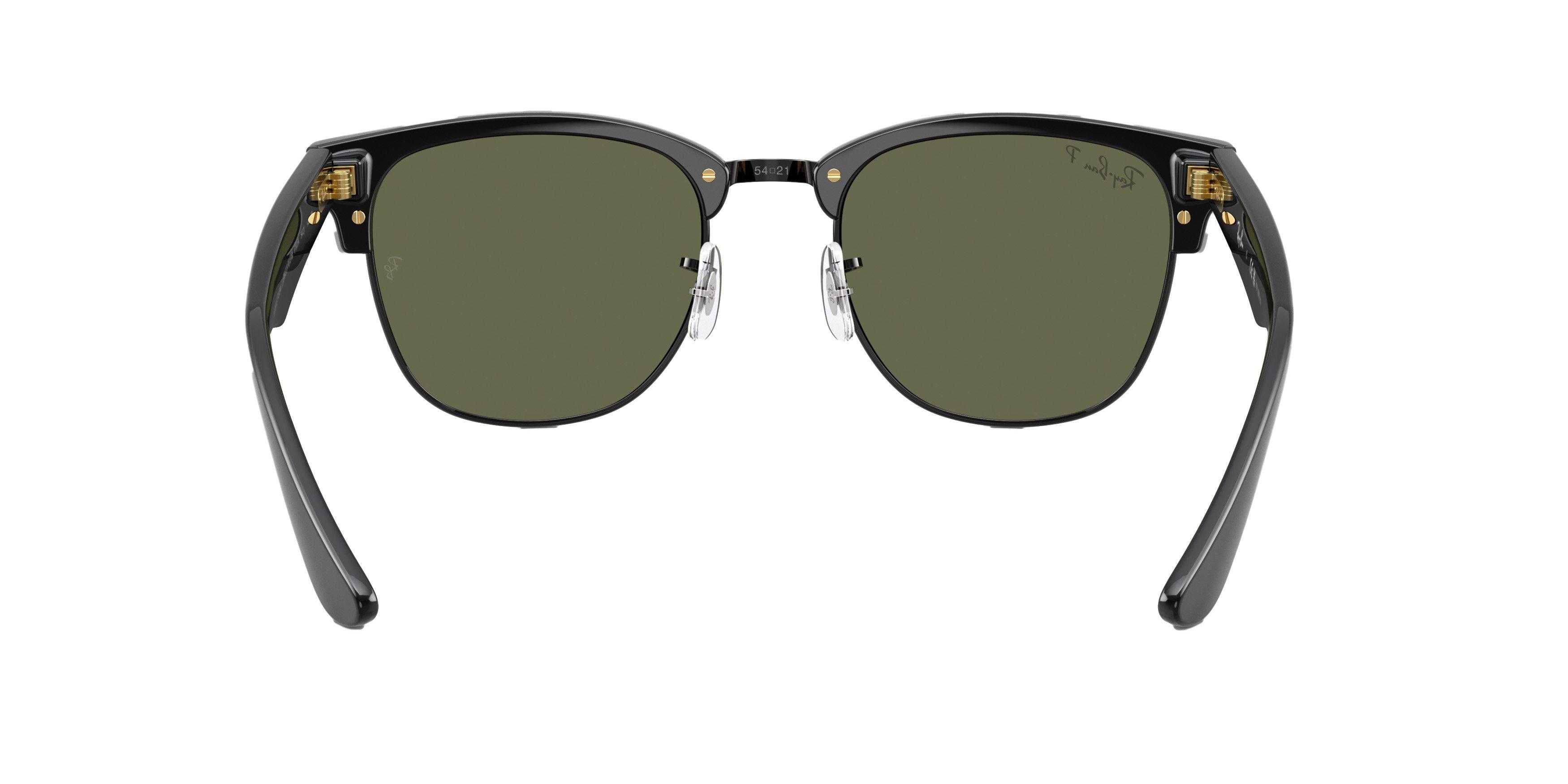 Ray-Ban Clubmaster Reverse Sunglasses - BLACK Thumbnail View 3