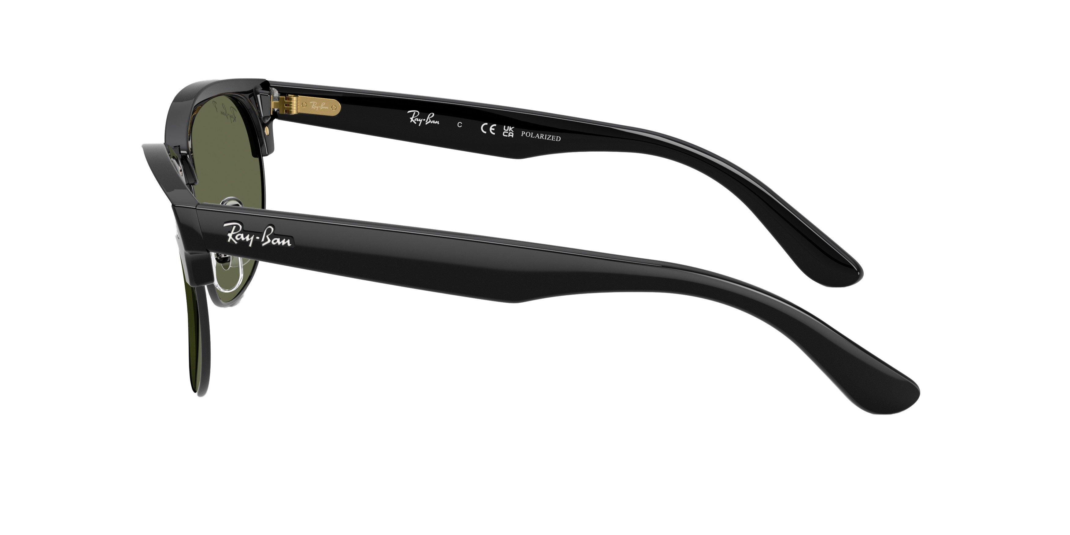 Ray-Ban Clubmaster Reverse Sunglasses - BLACK Thumbnail View 4