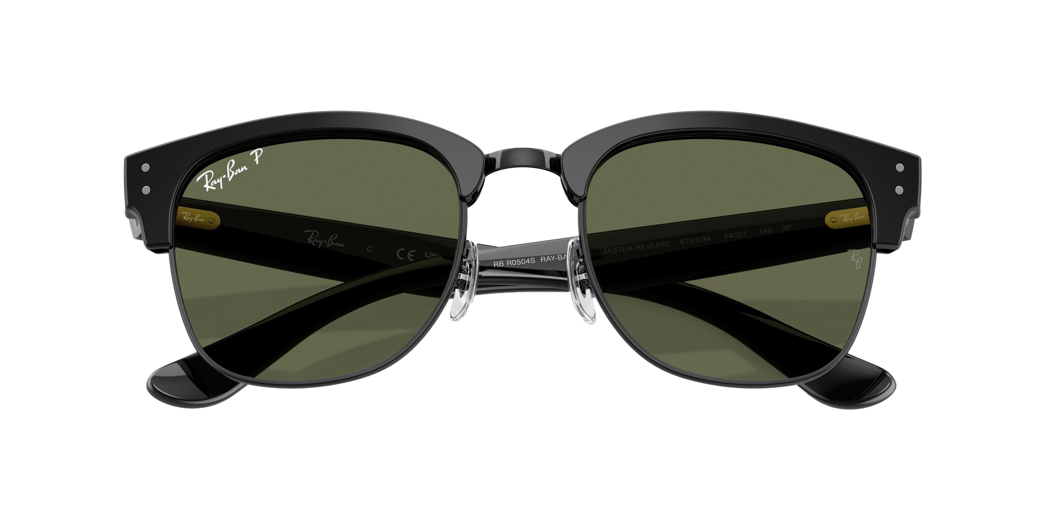Ray-Ban Clubmaster Reverse Sunglasses - BLACK Thumbnail View 6