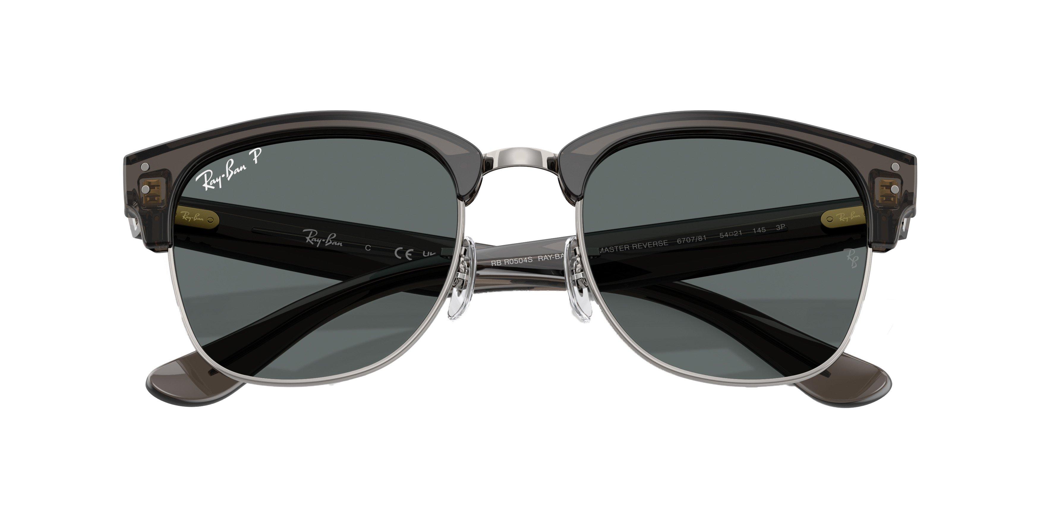 Ray-Ban Clubmaster Reverse Sunglasses - GREY Thumbnail View 6