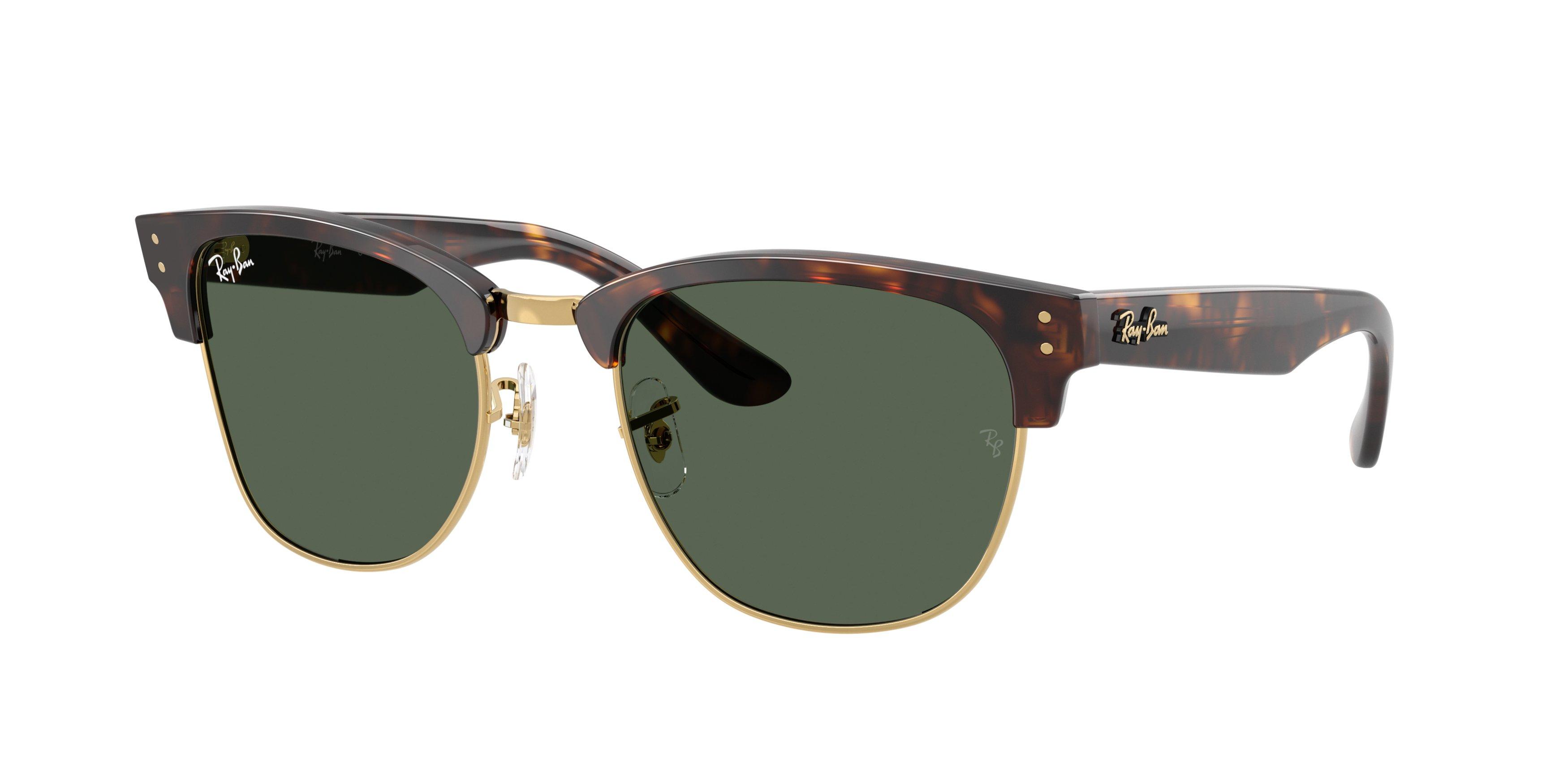 Ray-Ban Clubmaster Reverse Sunglasses - BROWN Thumbnail View 1