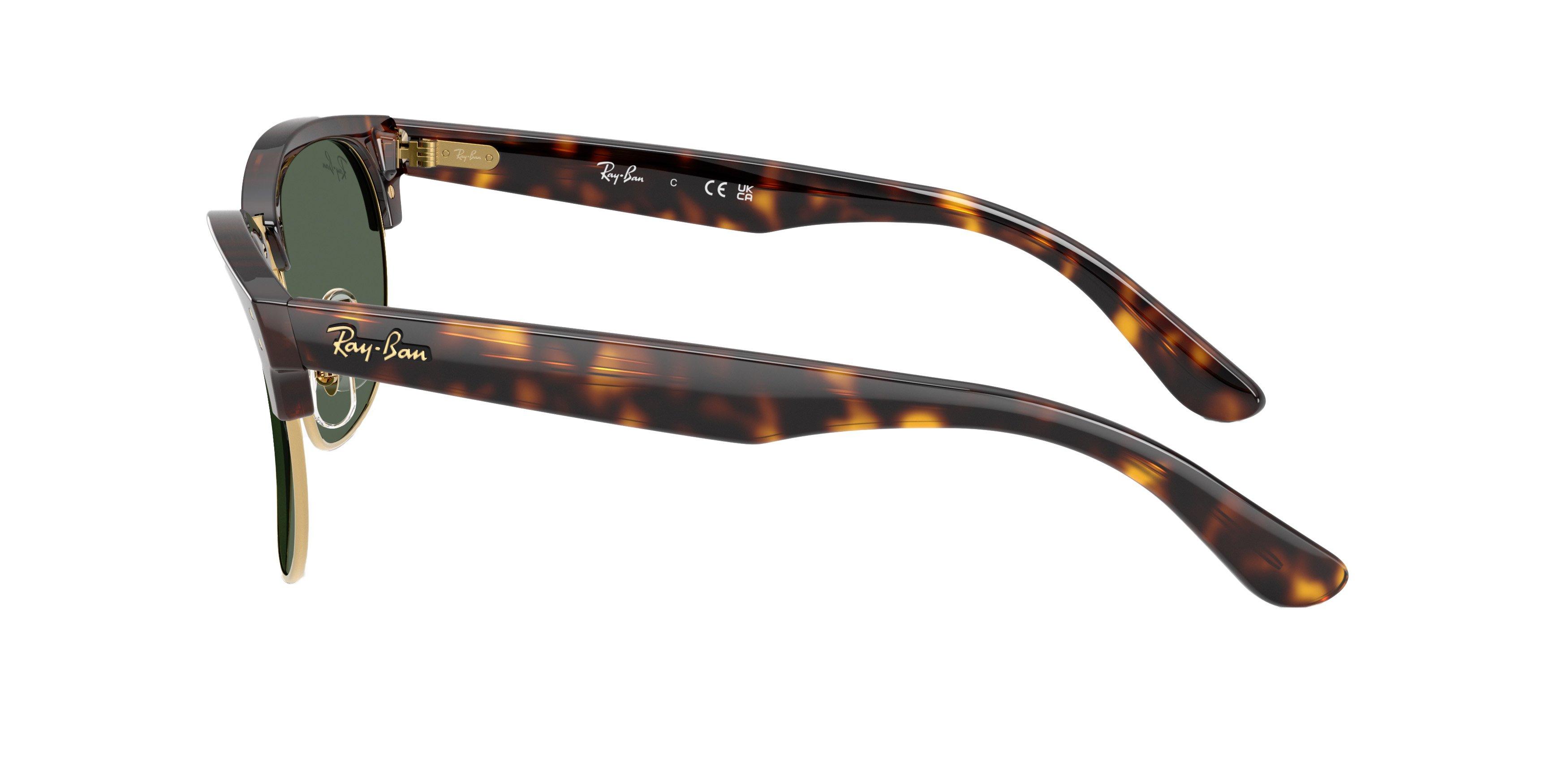 Ray-Ban Clubmaster Reverse Sunglasses - BROWN Thumbnail View 4