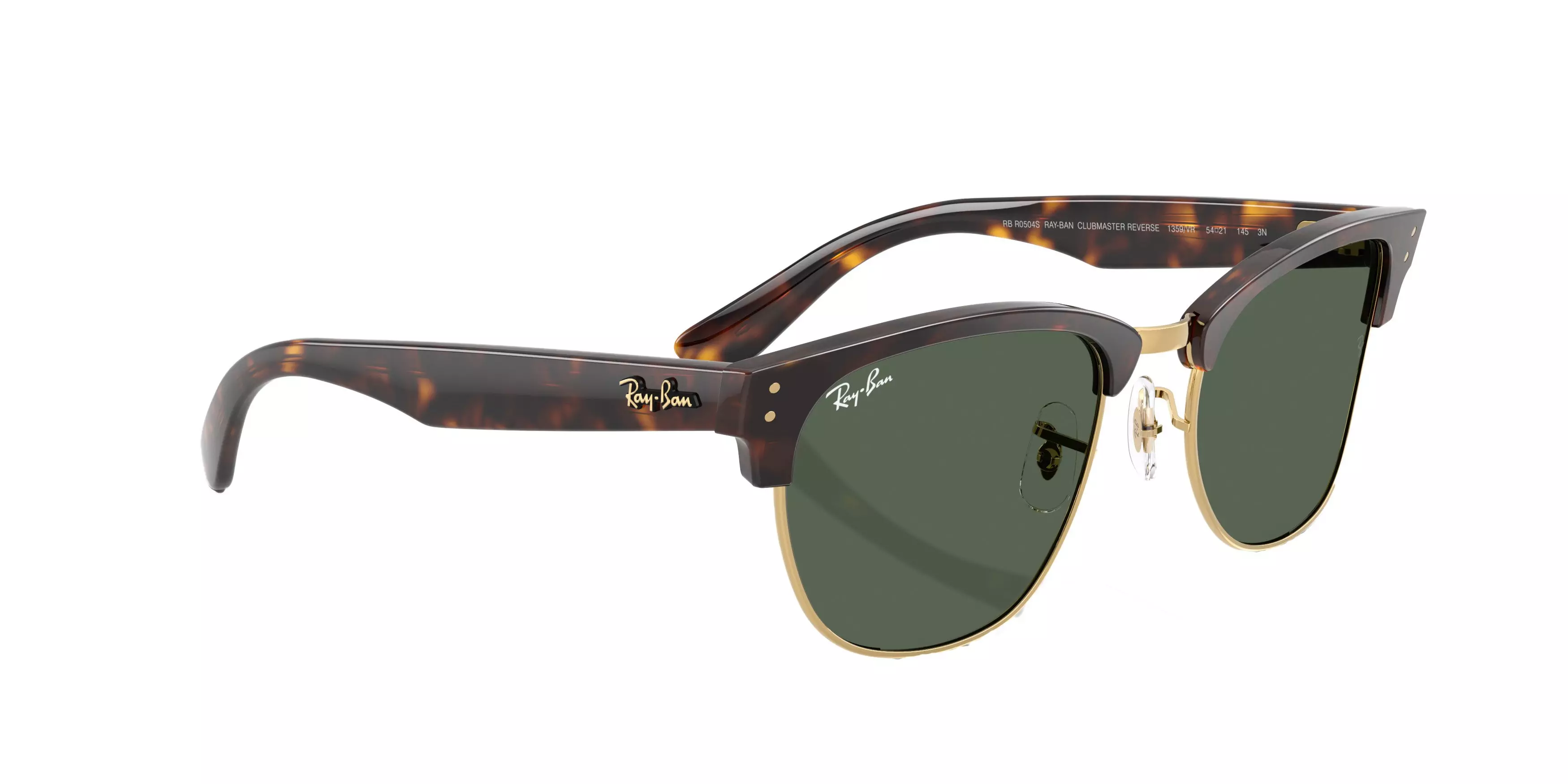 Ray-Ban Clubmaster Reverse Sunglasses - BROWN