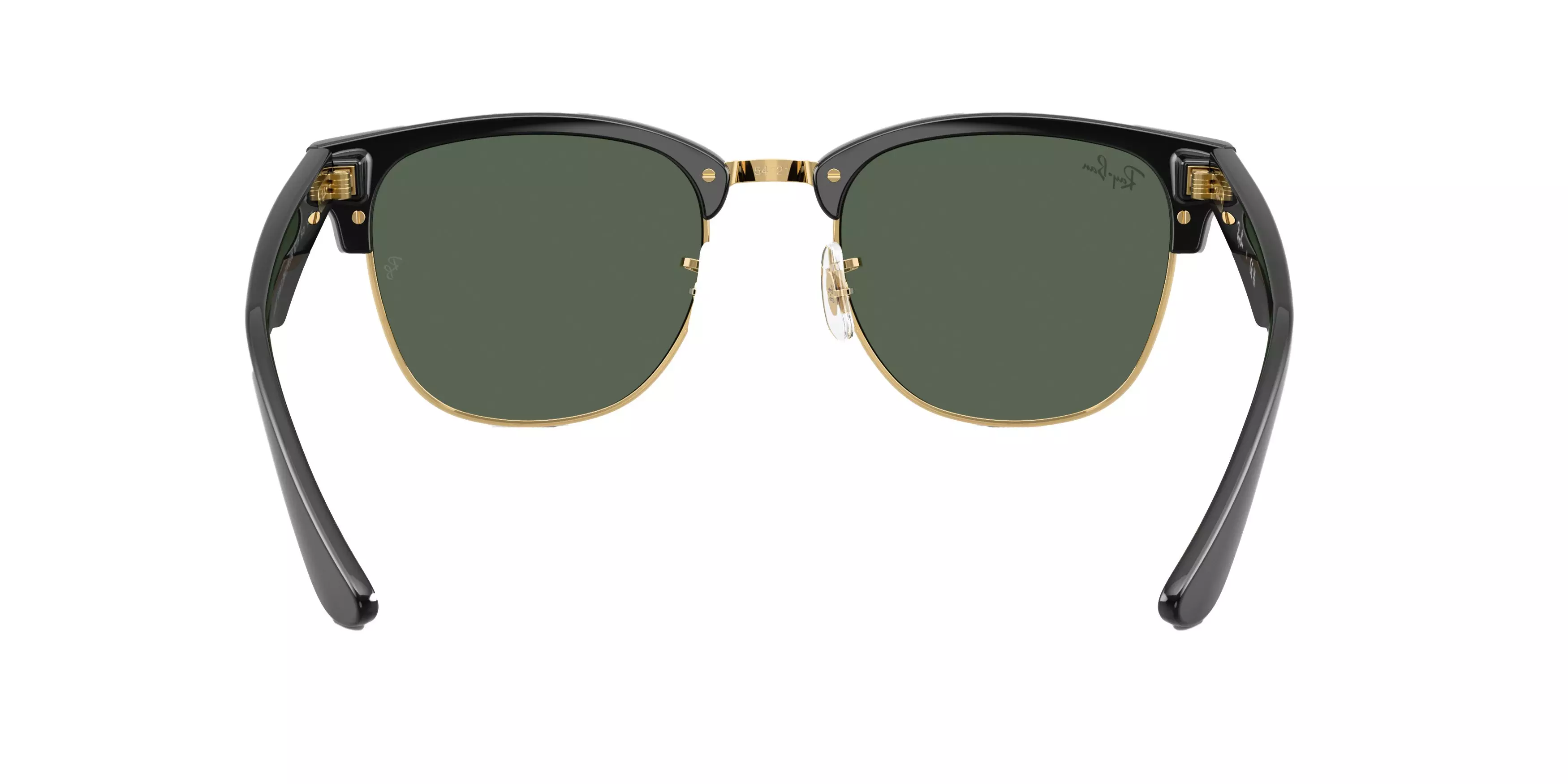 Ray-Ban Clubmaster Reverse Sunglasses - BLACK/GREEN