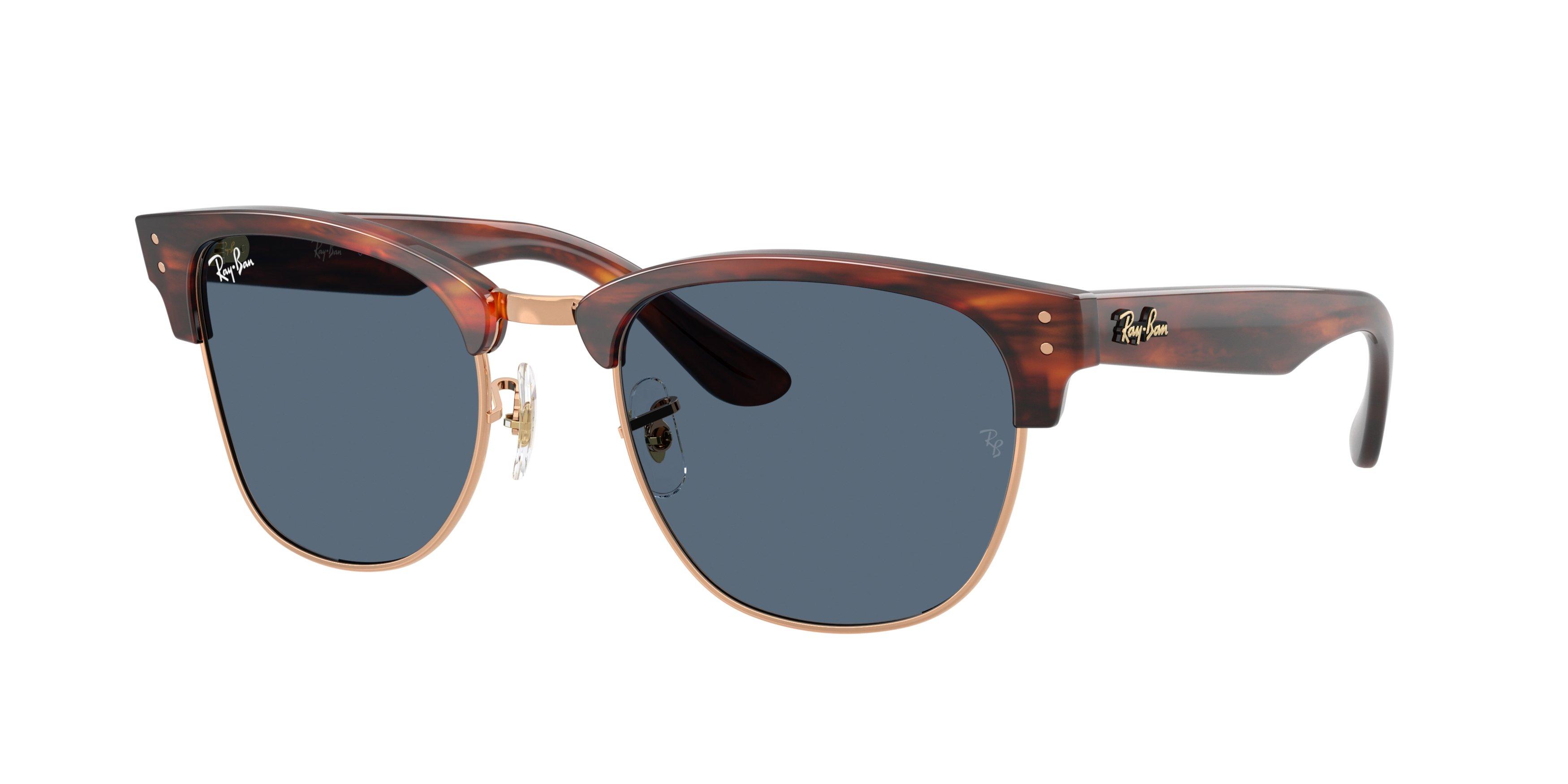 Ray-Ban Clubmaster Reverse Sunglasses - LT BROWN Thumbnail View 1