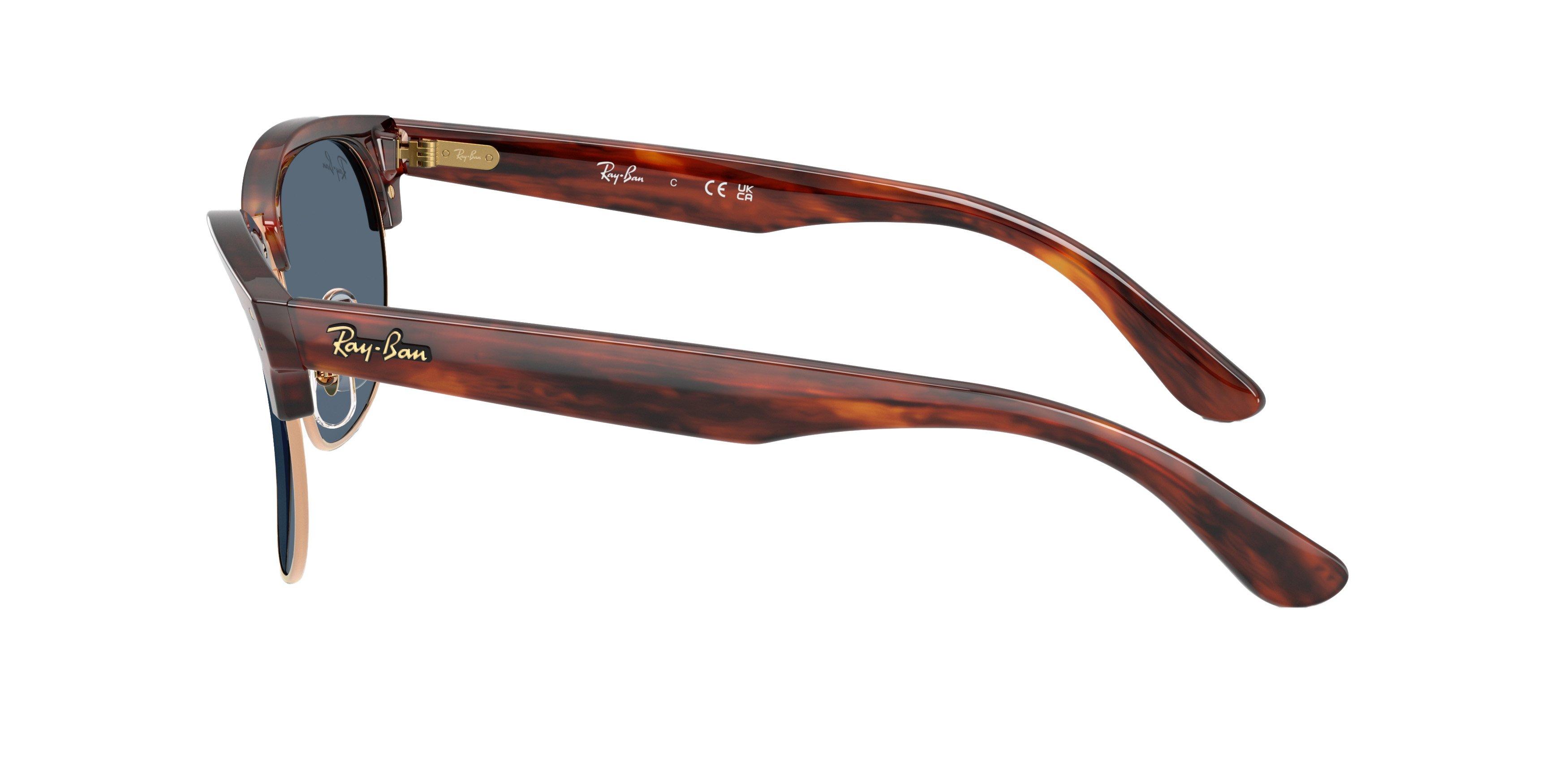 Ray-Ban Clubmaster Reverse Sunglasses - LT BROWN Thumbnail View 4