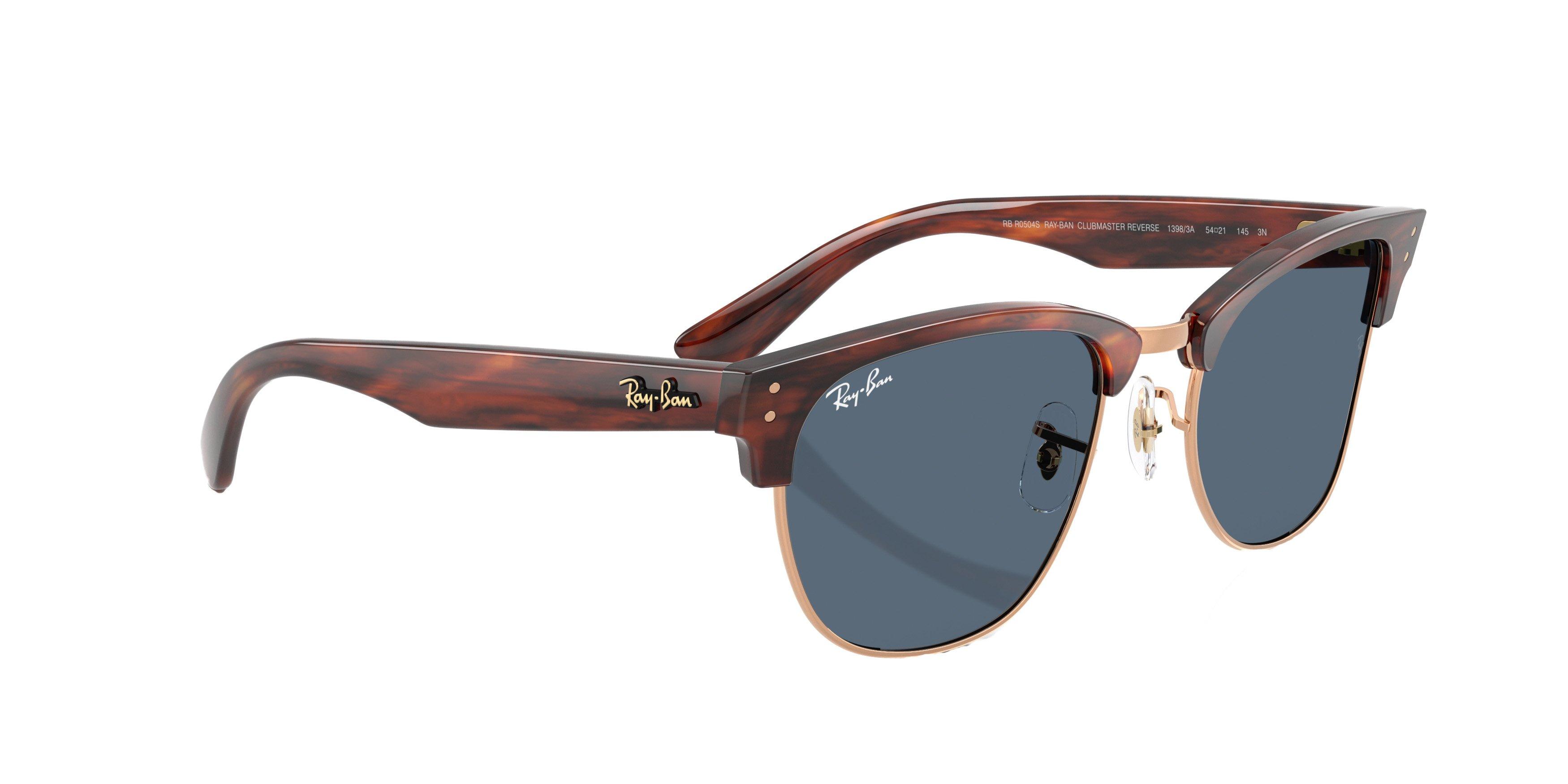 Ray-Ban Clubmaster Reverse Sunglasses - LT BROWN Thumbnail View 5