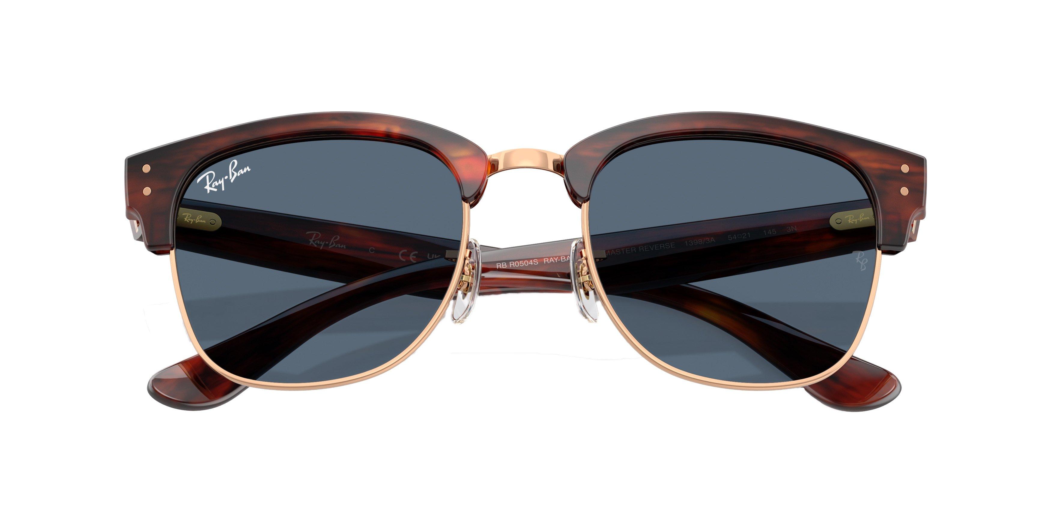 Ray-Ban Clubmaster Reverse Sunglasses - LT BROWN Thumbnail View 6