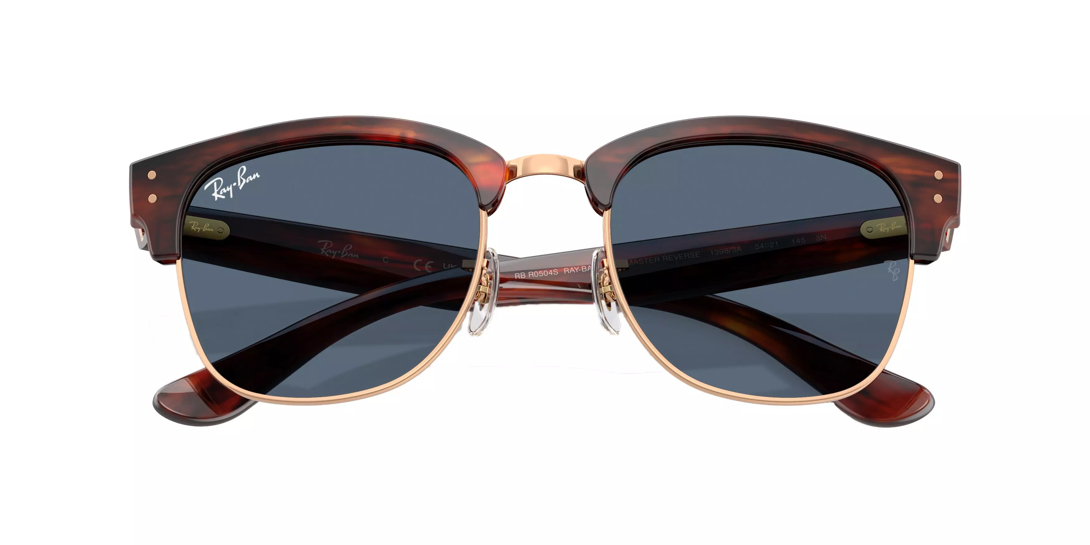 Ray-Ban Clubmaster Reverse Sunglasses - LT BROWN