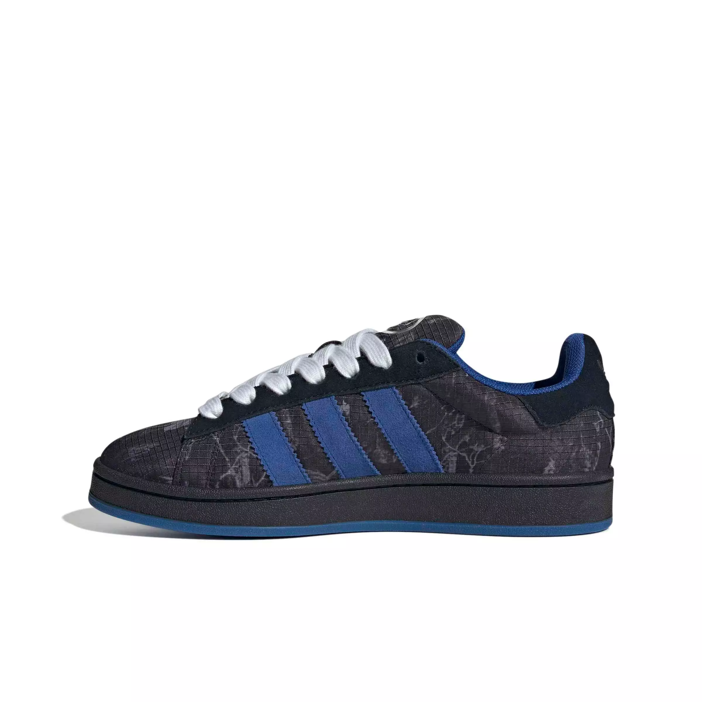 adidas Originals Campus 00s "Core Black/Team Royal Blue/Ftwr White" Men's Shoe - BLACK/ROYAL/WHITE
