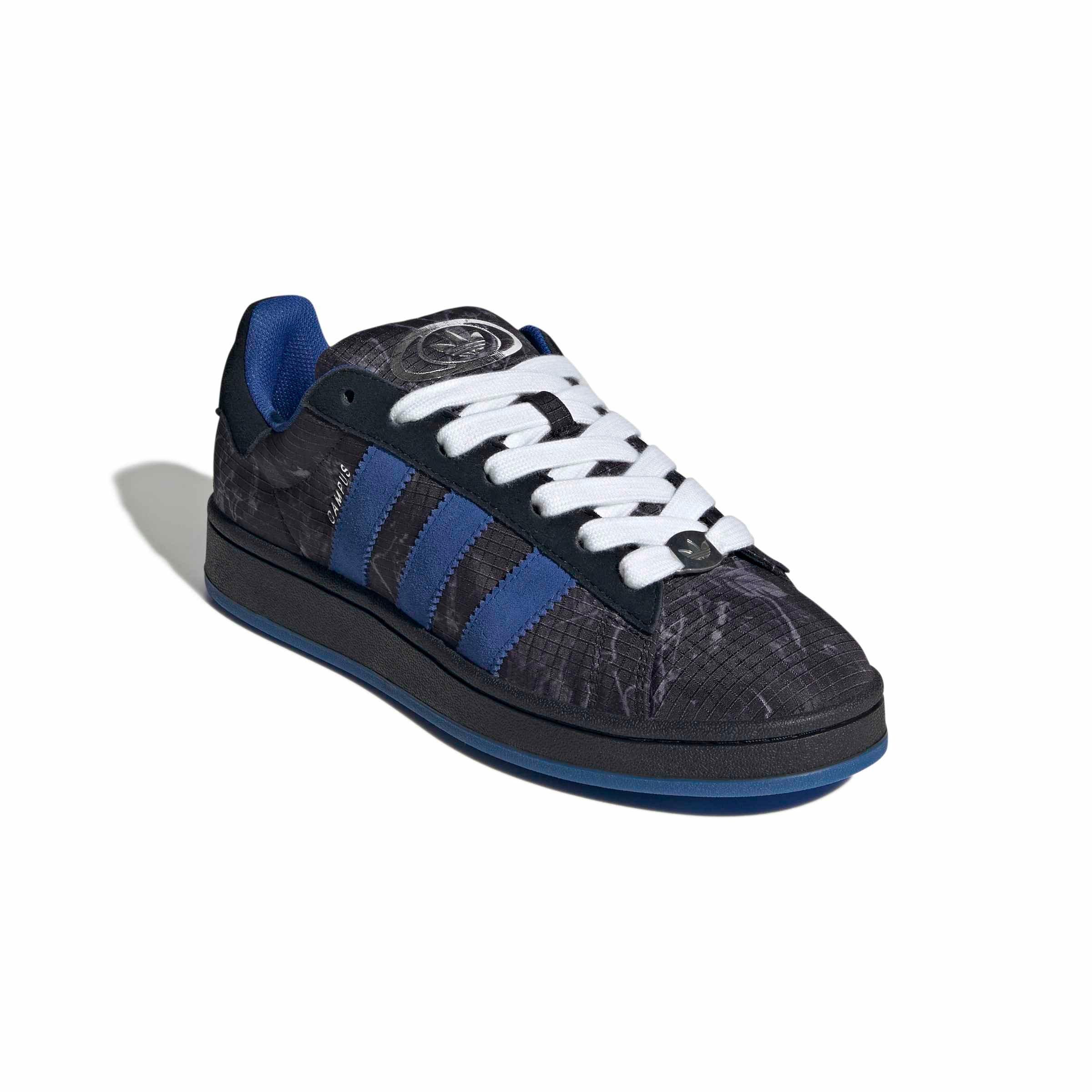 adidas Originals Campus 00s "Core Black/Team Royal Blue/Ftwr White" Men's Shoe - BLACK/ROYAL/WHITE Thumbnail View 3