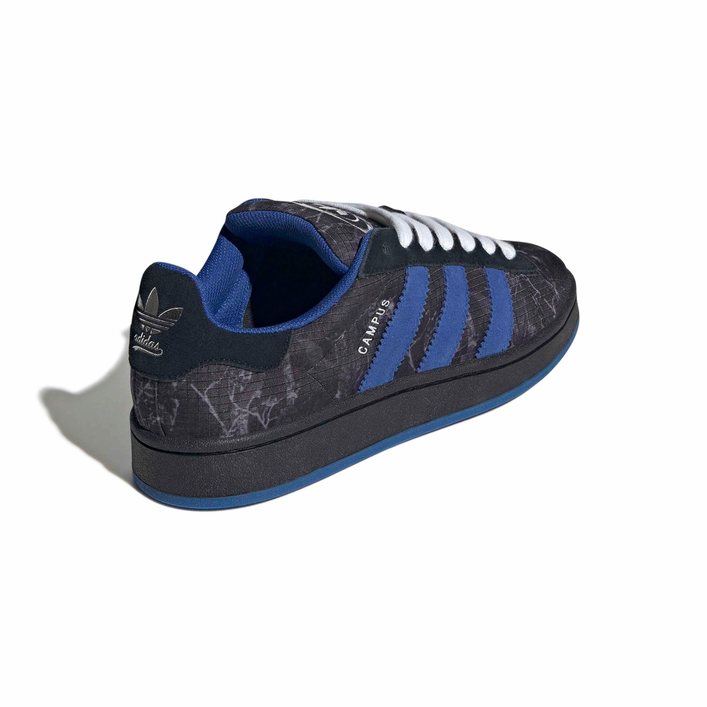 adidas Originals Campus 00s "Core Black/Team Royal Blue/Ftwr White" Men's Shoe - BLACK/ROYAL/WHITE Thumbnail View 4