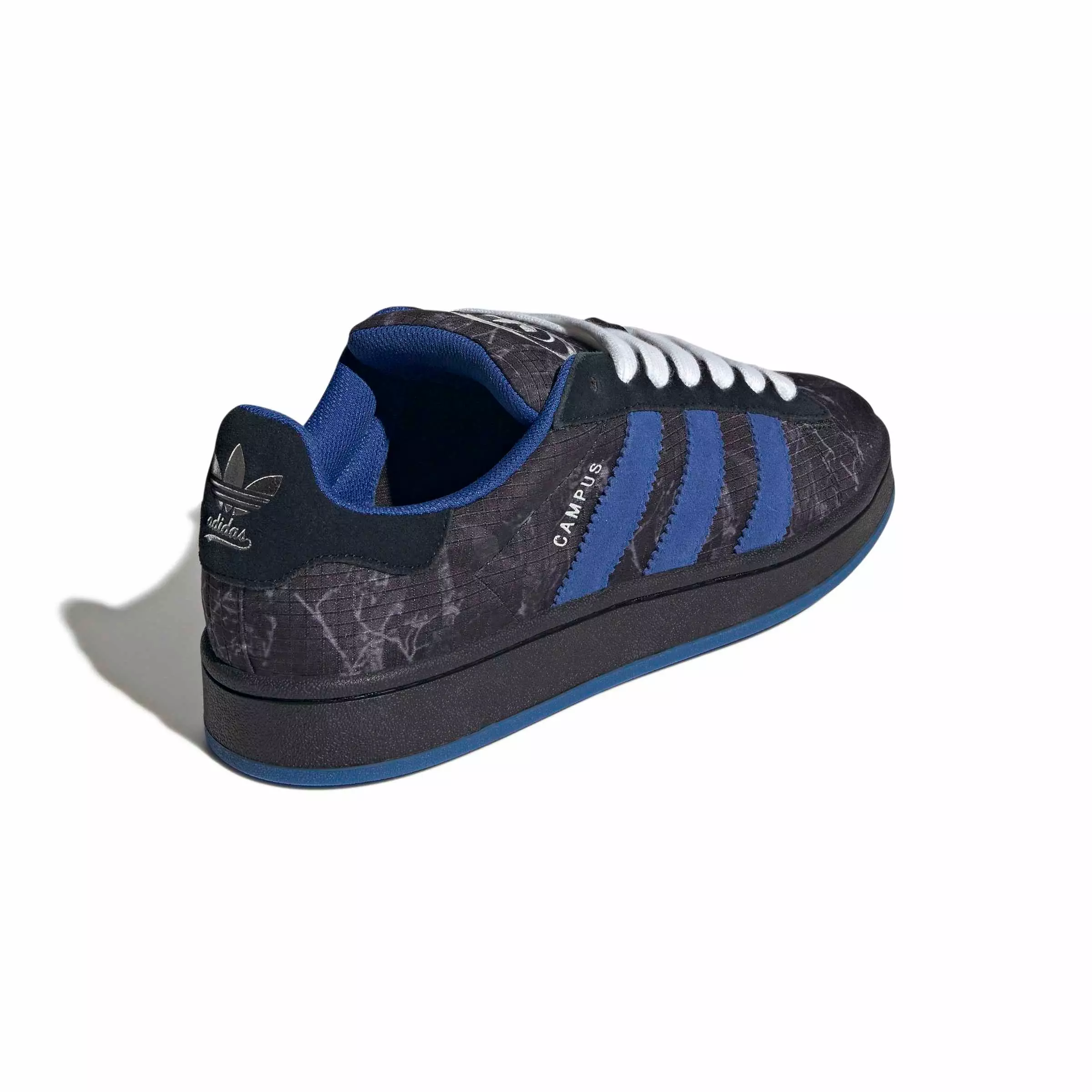 adidas Originals Campus 00s "Core Black/Team Royal Blue/Ftwr White" Men's Shoe - BLACK/ROYAL/WHITE