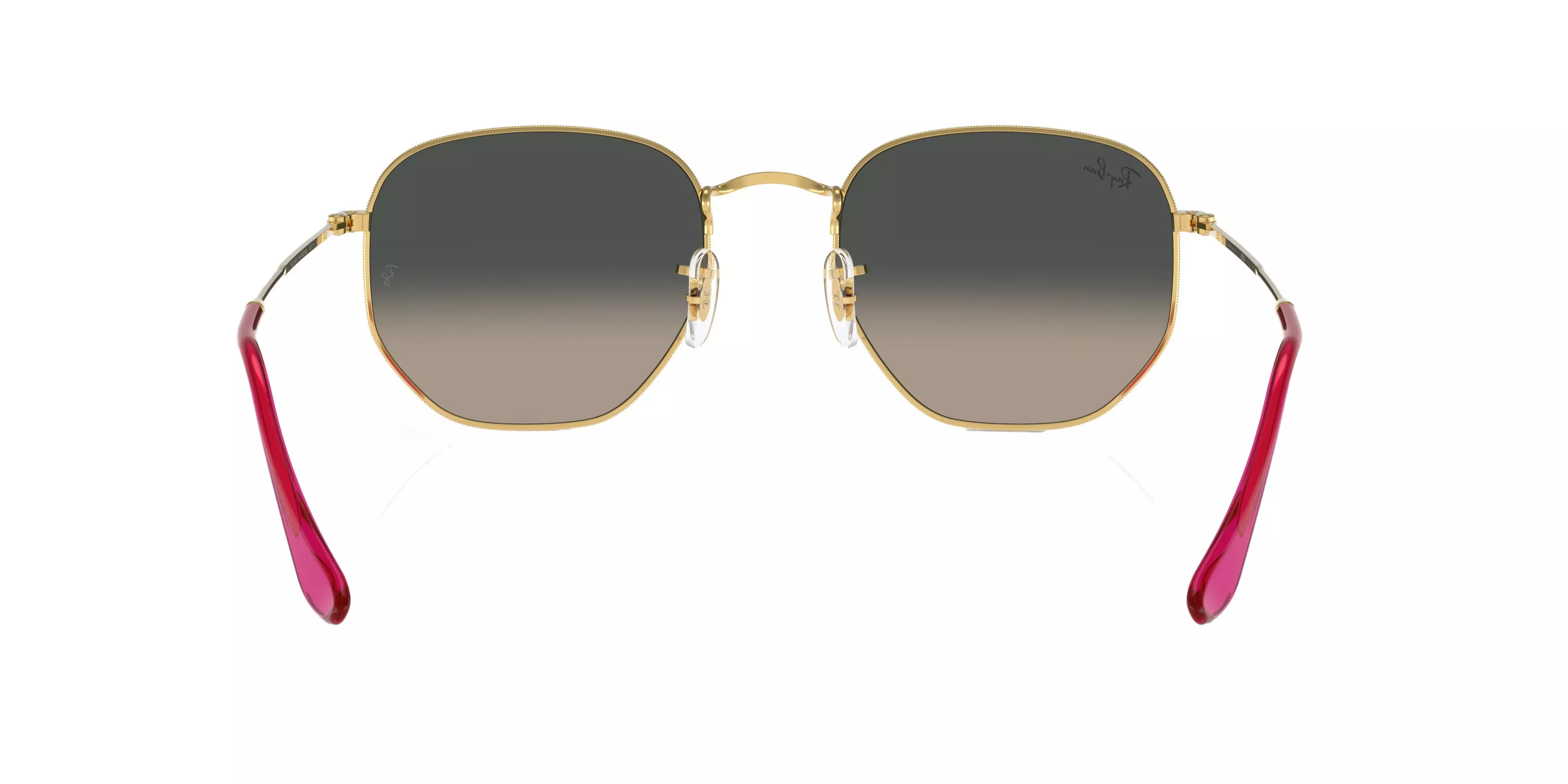 Ray-Ban Hexagonal Flat Sunglasses - GREEN