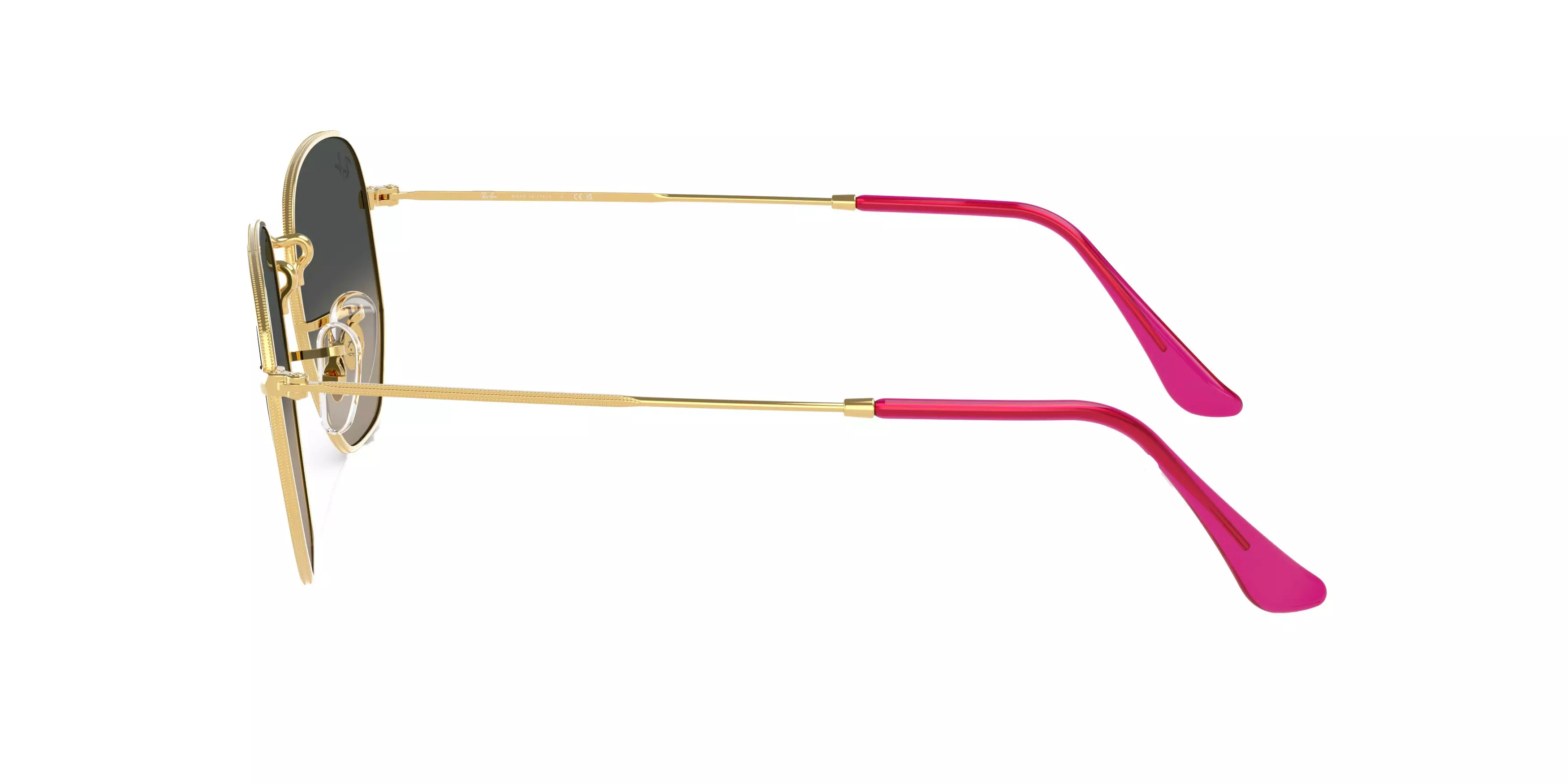 Ray-Ban Hexagonal Flat Sunglasses - GREEN