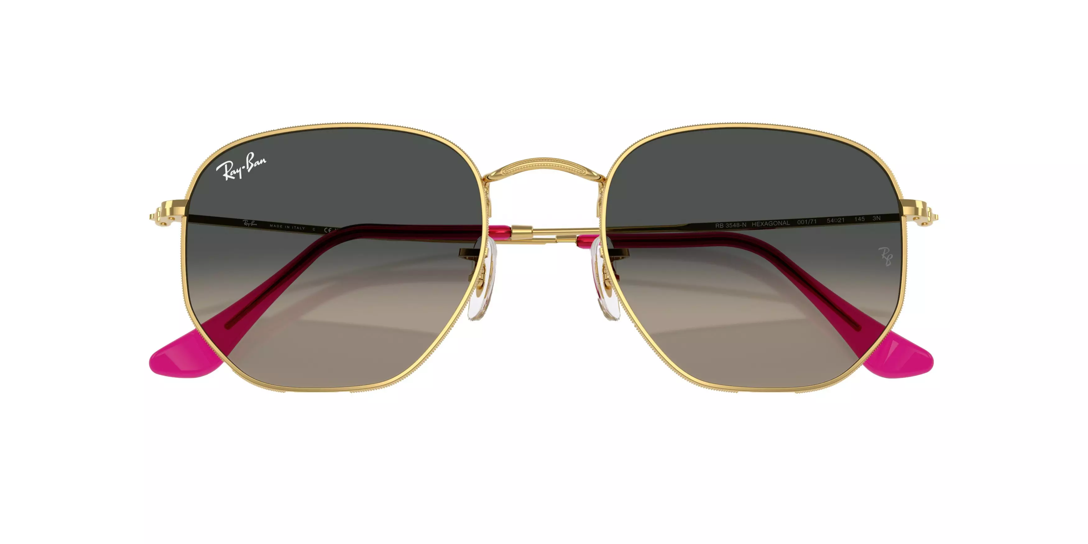 Ray-Ban Hexagonal Flat Sunglasses - GREEN