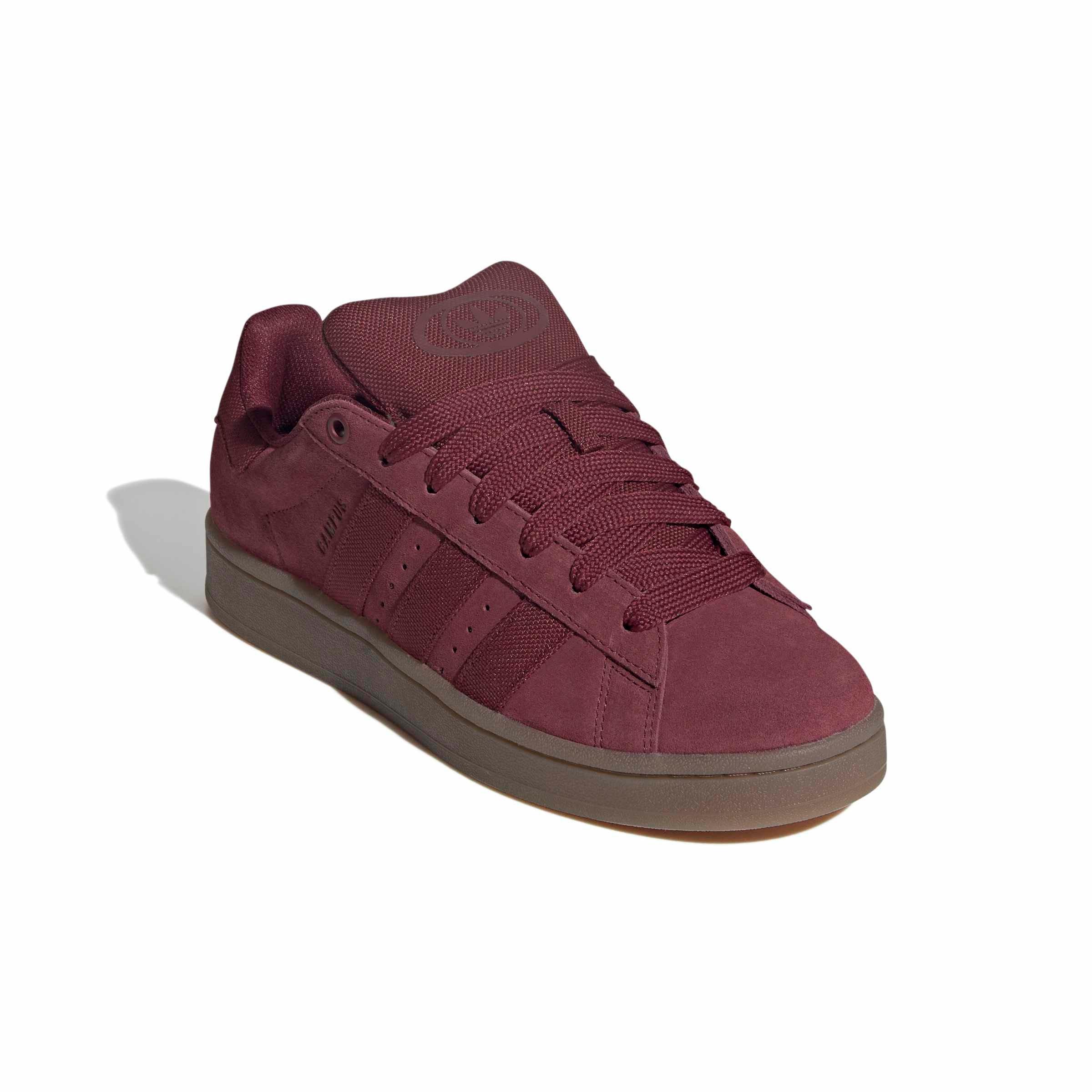 adidas Originals Campus 00s "Shadow Red/Gum 5/Ftwr White" Men's Shoe - RED/GUM/WHITE Thumbnail View 3
